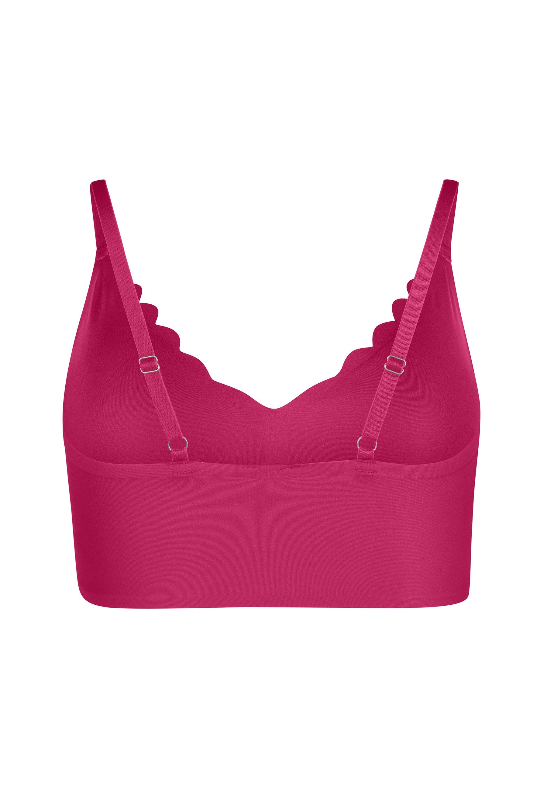 SKINY Damen Bustier herausn. Pads Micro Essentials (Sangria)