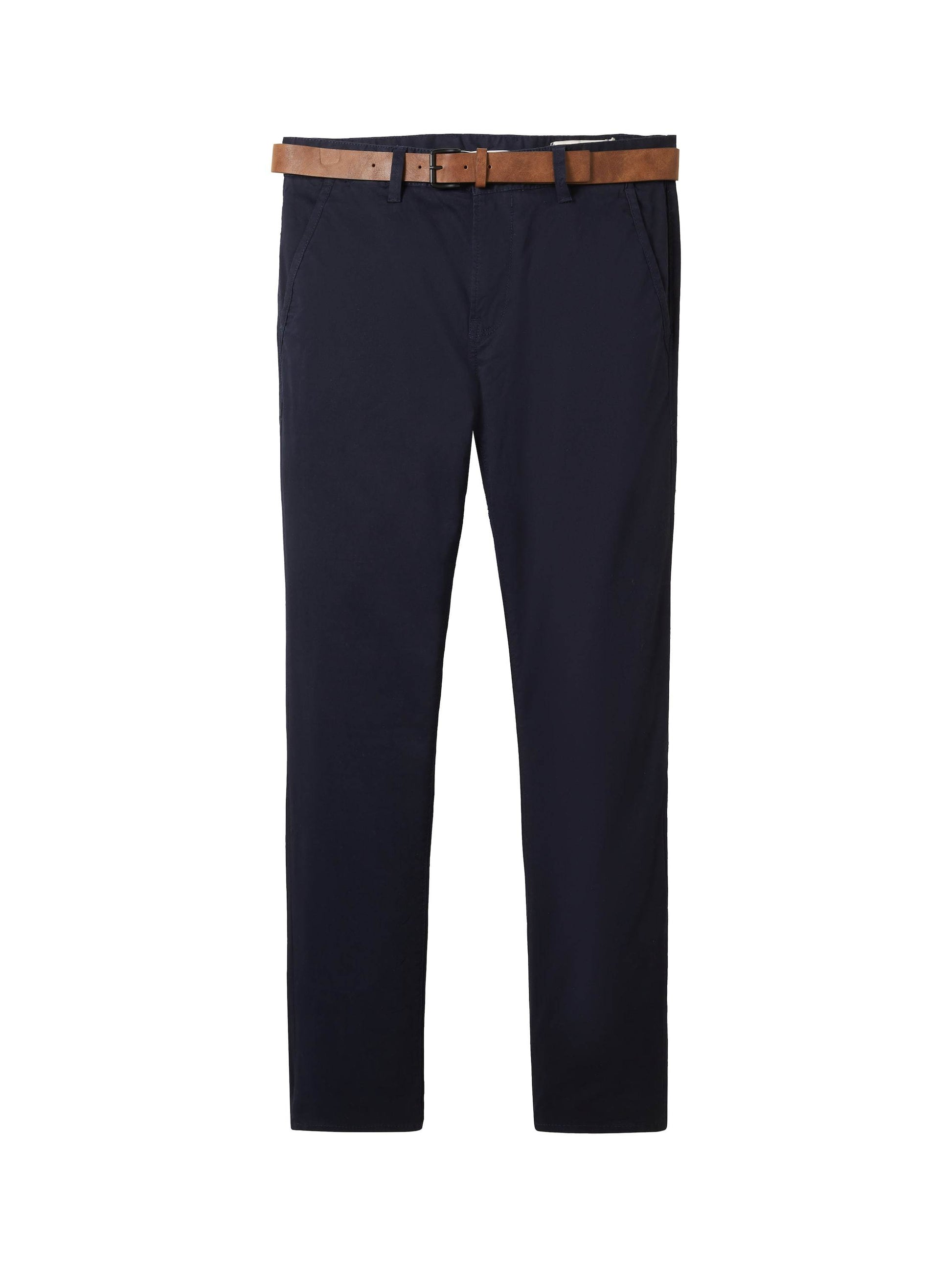 Chino Hose mit Gürtel (Sky Captain Bl)
