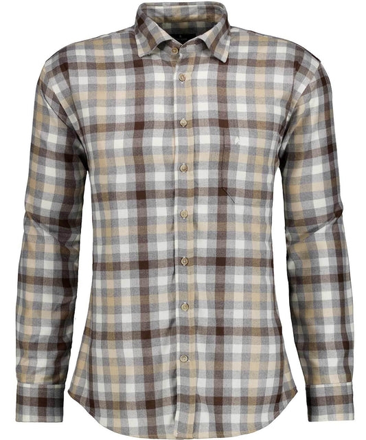 Karohemd mit verdecktem Button-down-Kragen (Gemuster)