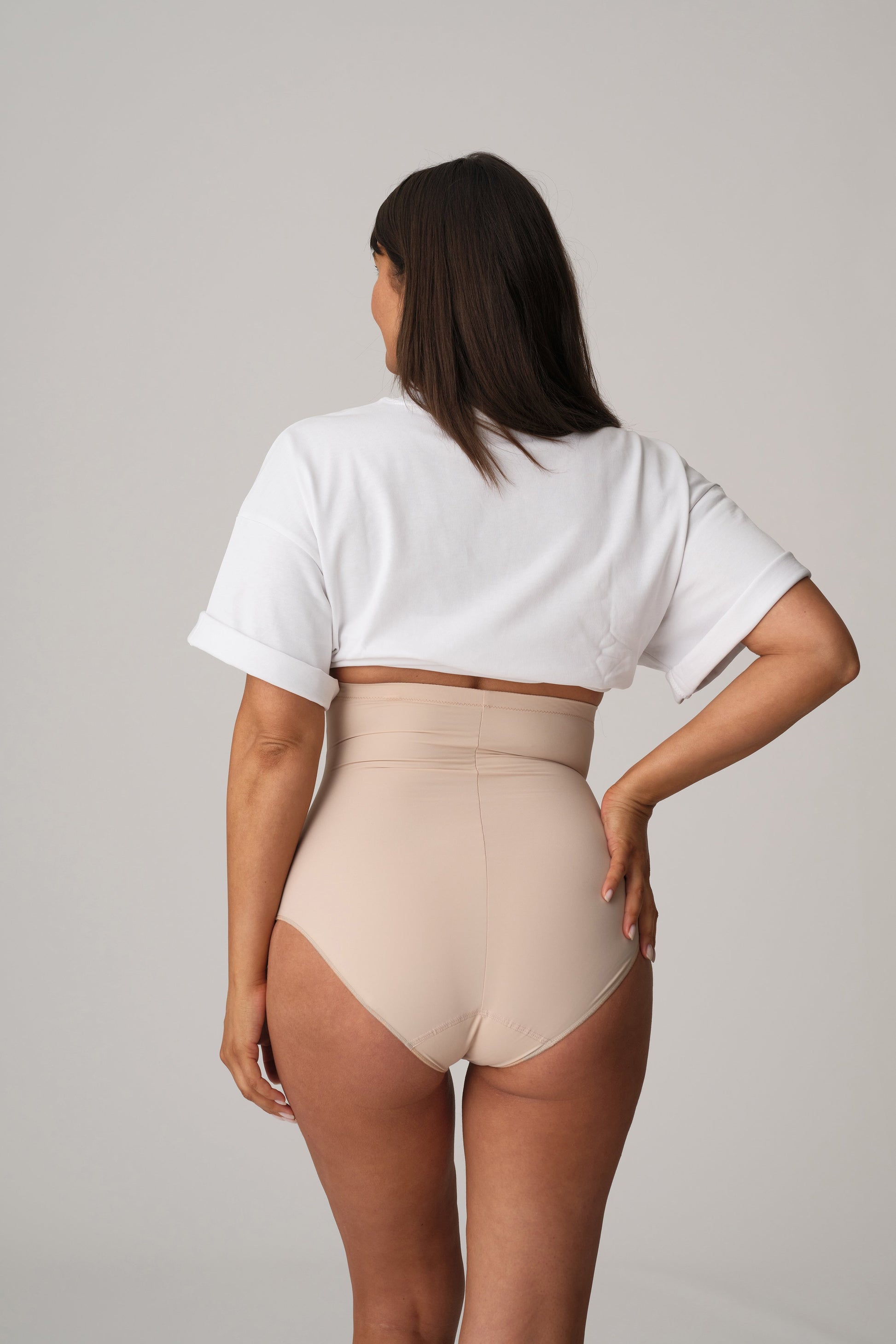 PERLE caffé latte Shapewear Taillenslip (Cal)
