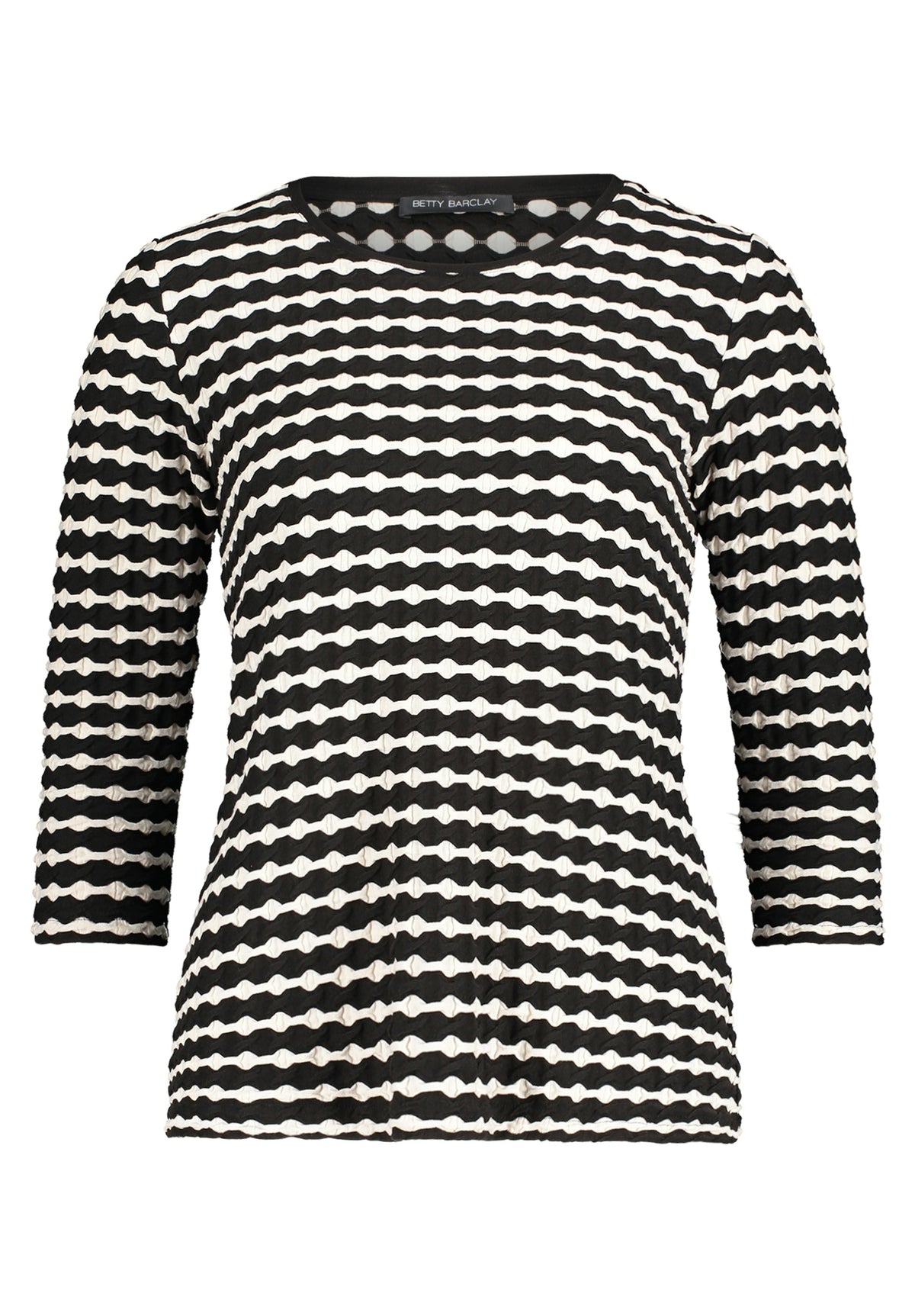 Basic Shirt (Black/cream)
