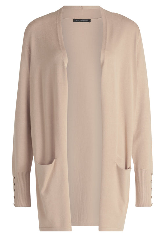 Feinstrickjacke (Classic Beige)