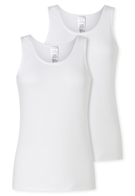 2PACK Trägertop (Weiss)
