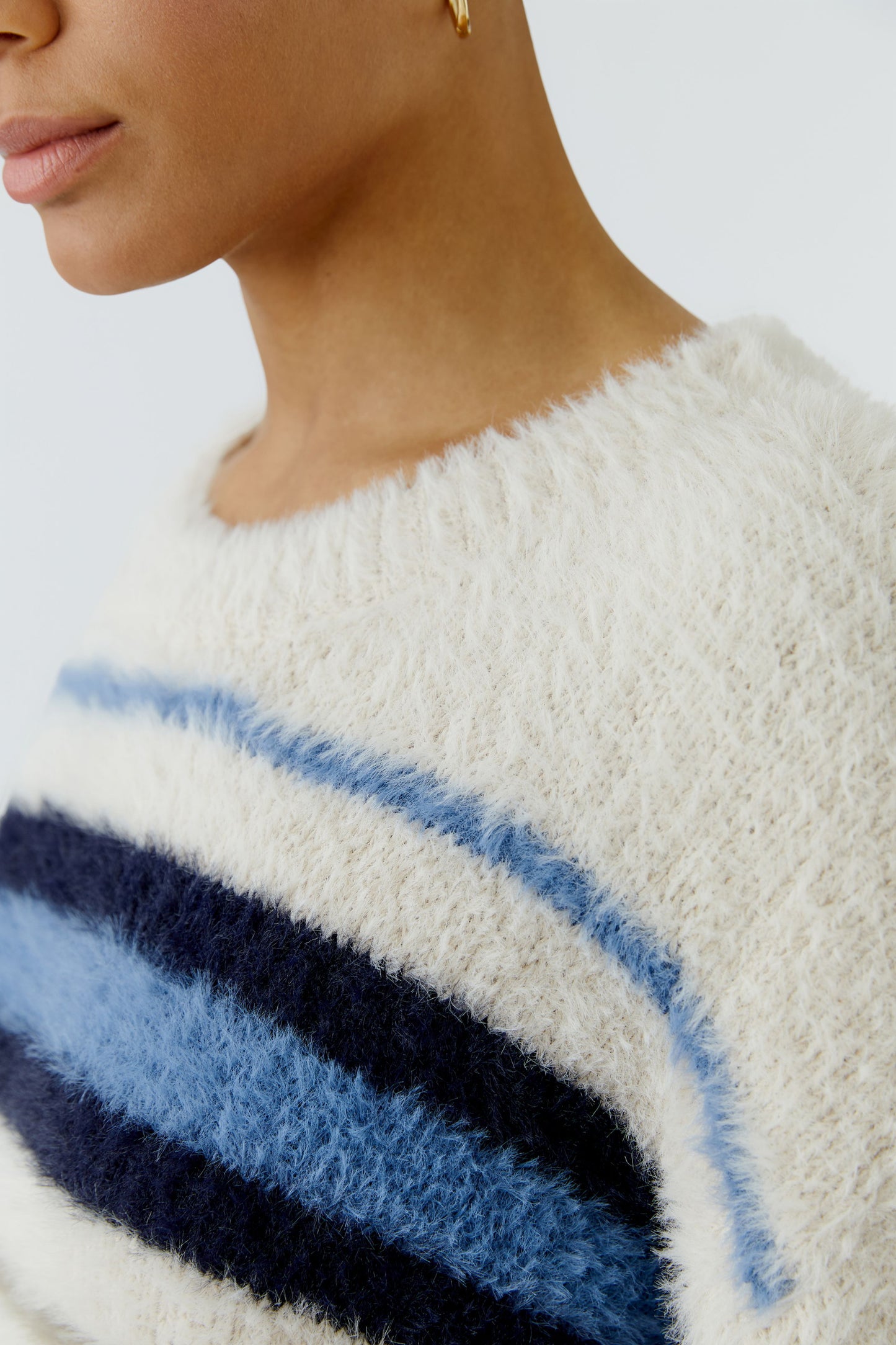 Pullover (White Blue)