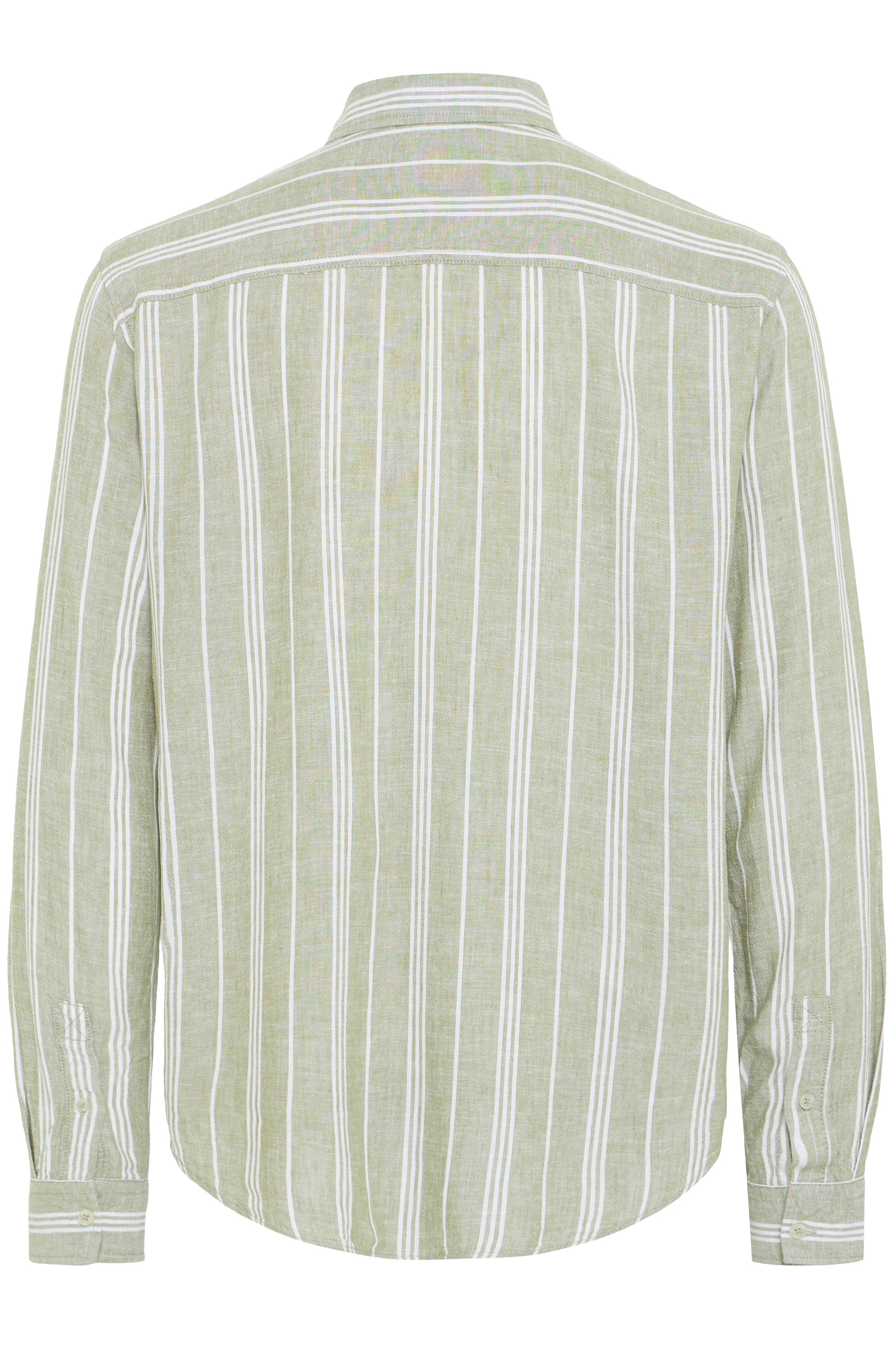 Bhbobby Linen Stripe (Oil Green)