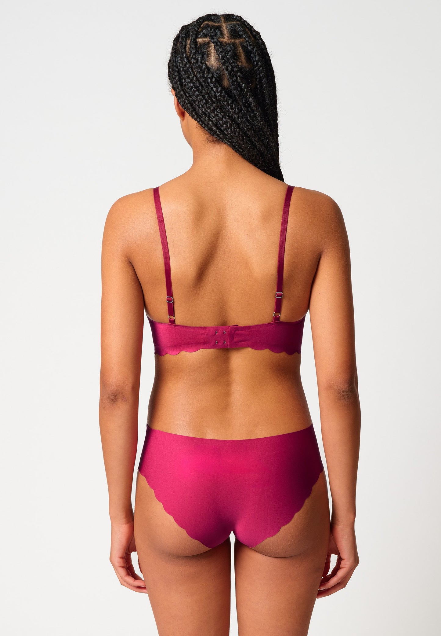 SKINY Damen Soft BH herausn. Pads Micro Essentials (Sangria)