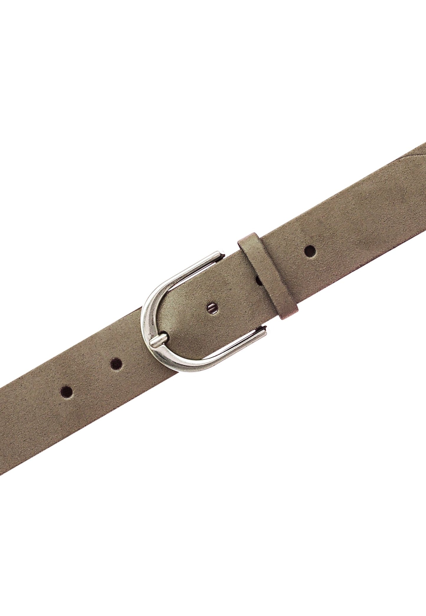 35 mm Veloursgürtel (Taupe)