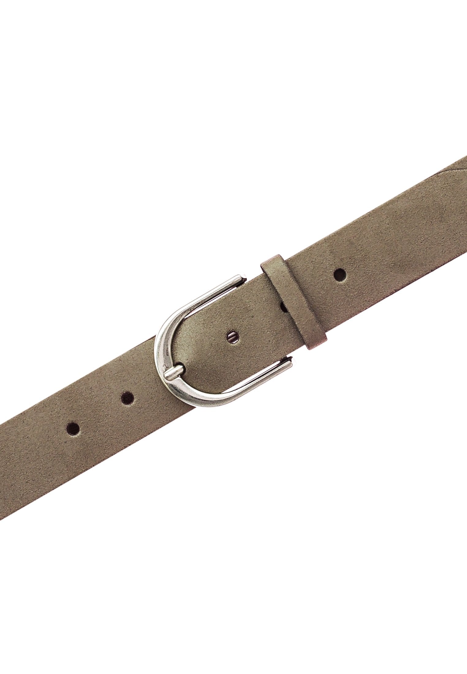 35 mm Veloursgürtel (Taupe)
