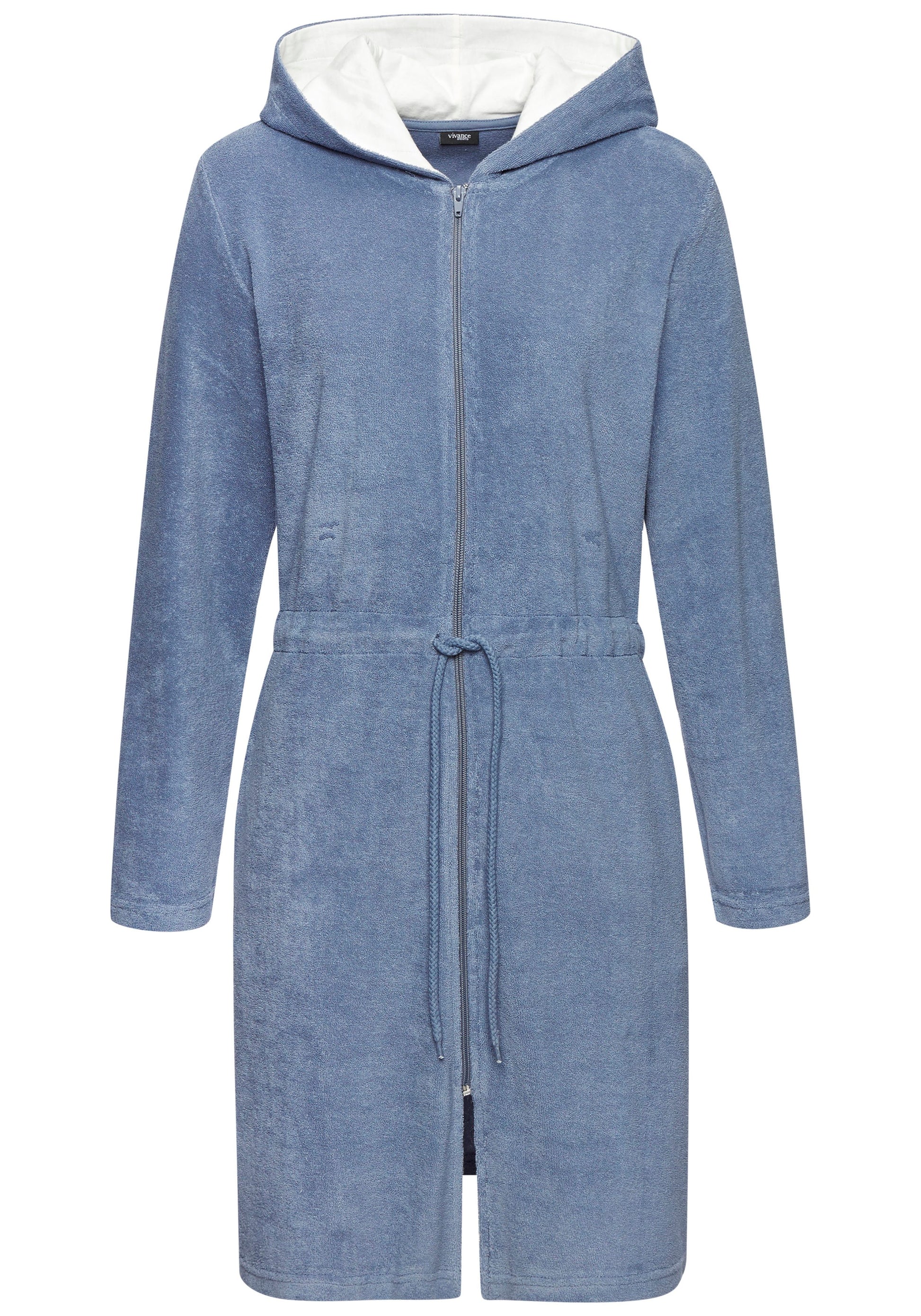 Vivance Dreams VD Terry Bathrobe (Lt Blue)
