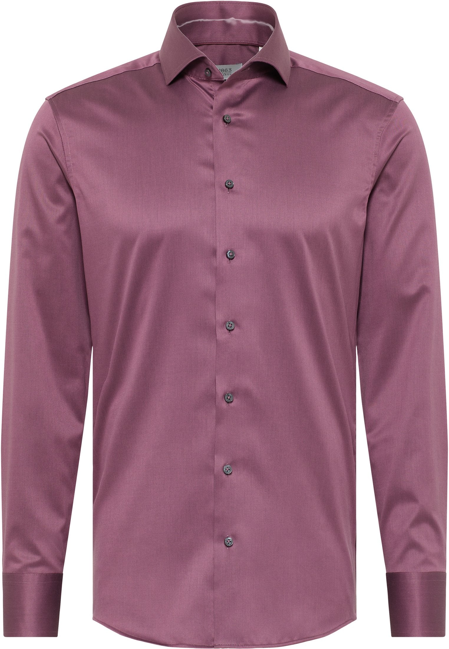 Luxury Shirt Twill Langarm (Flieder-lila)