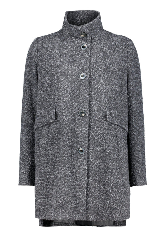 Wollmantel (Black/grey)