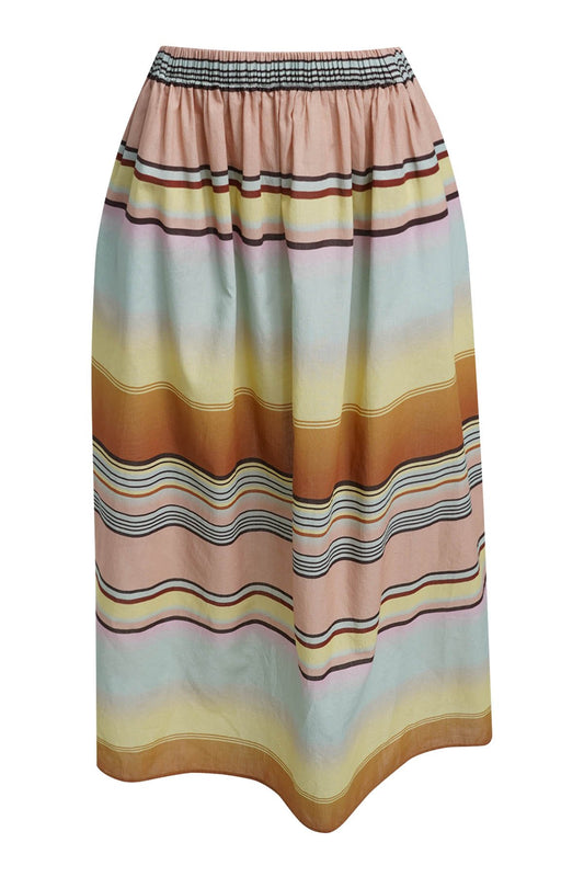 Printed Striped Skirt (Sugar Print)