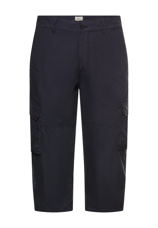 Cargo-Shorts aus reiner Baumwolle (Dark Navy)