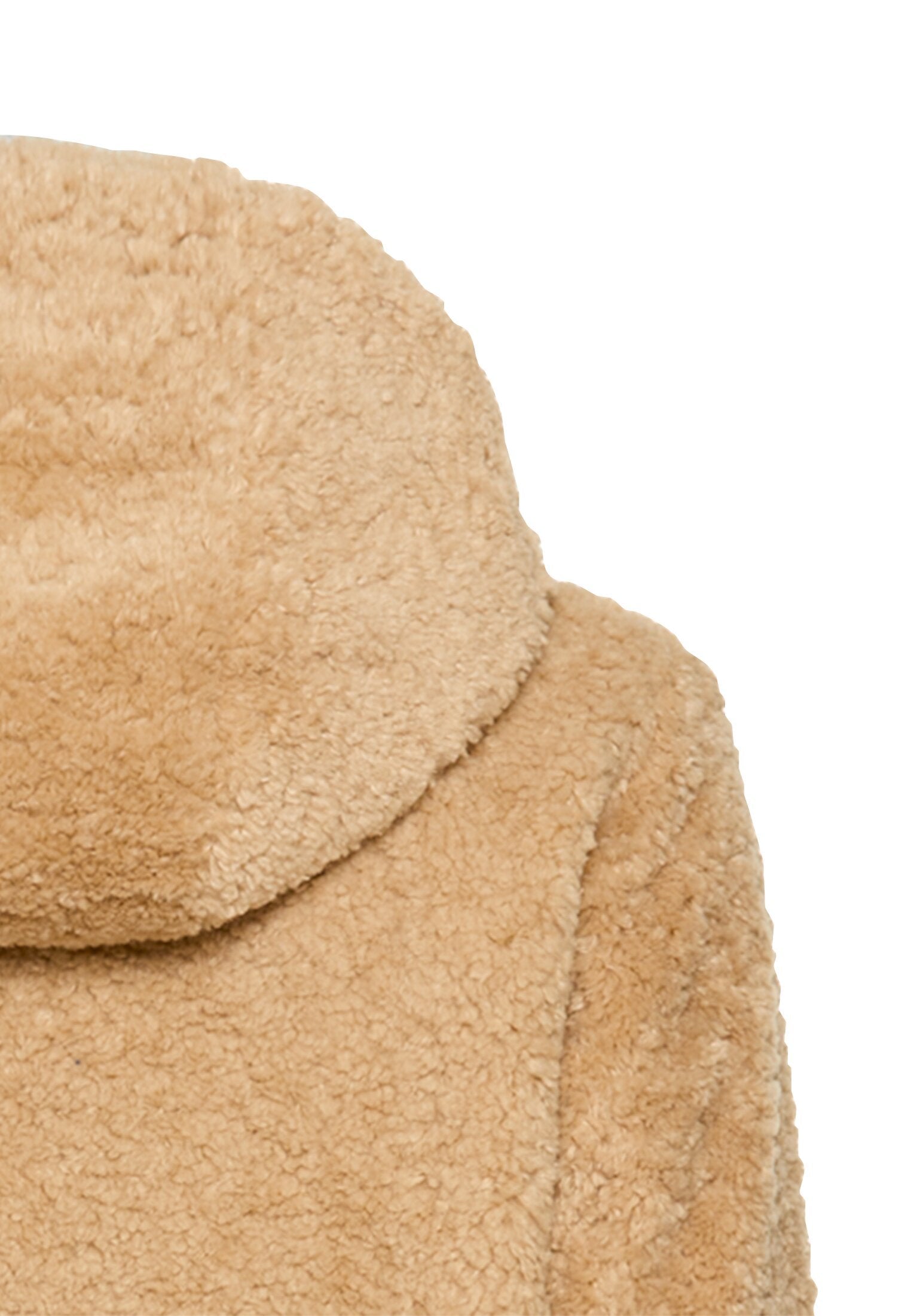 Teddy Mantel mit Kapuze (Cashmere)