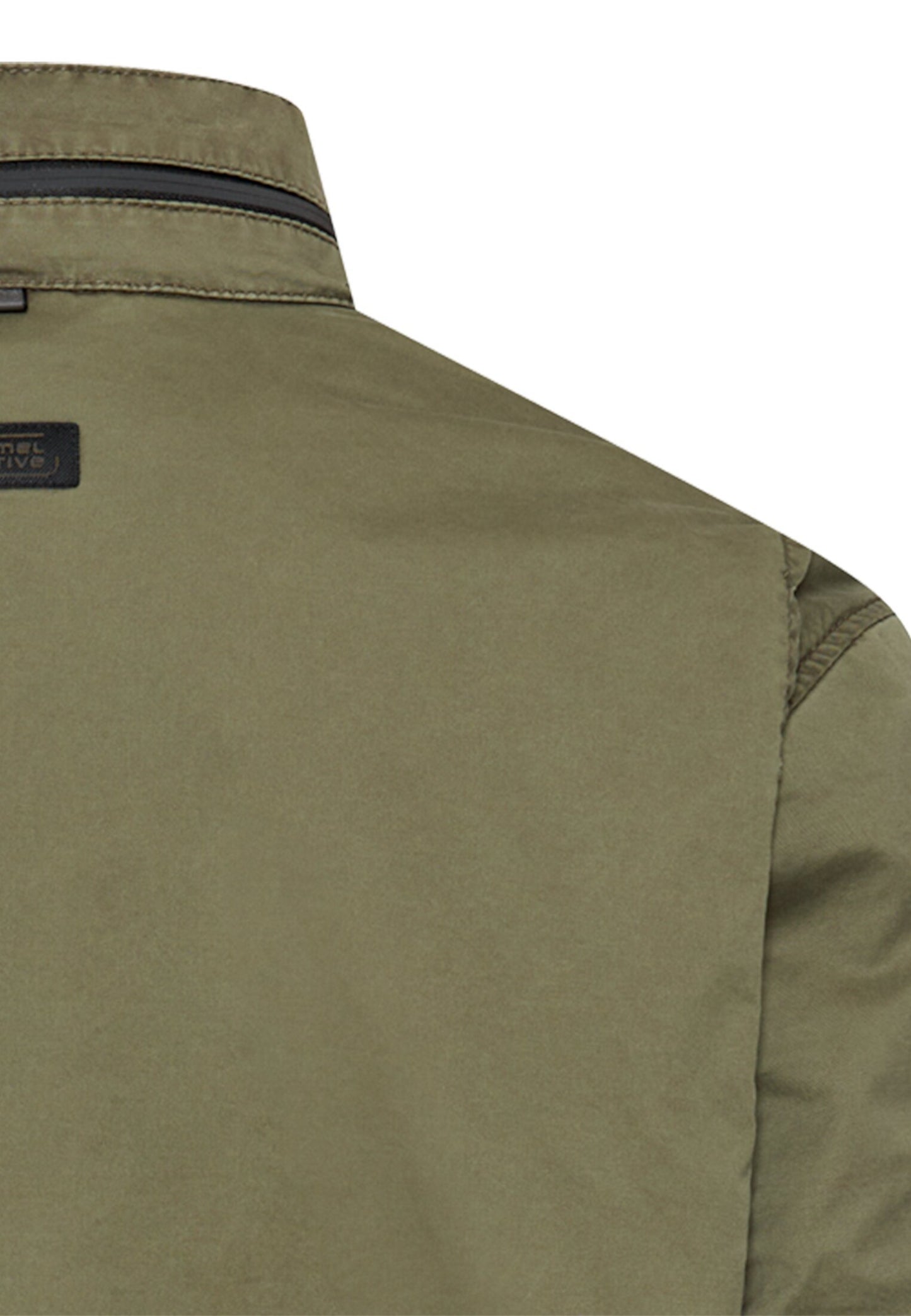 Blouson mit rollbarer Kapuze (Deep Olive)