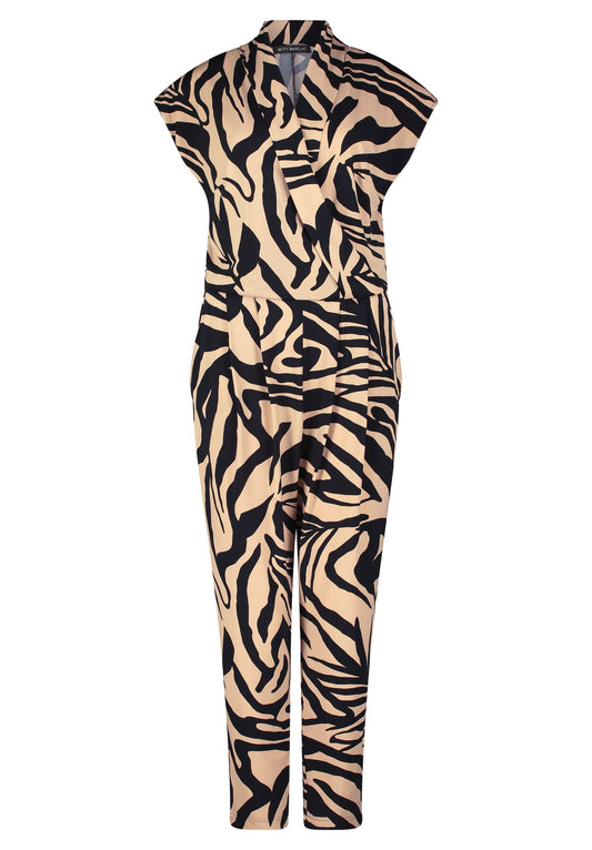 Jumpsuit (Black/beige)
