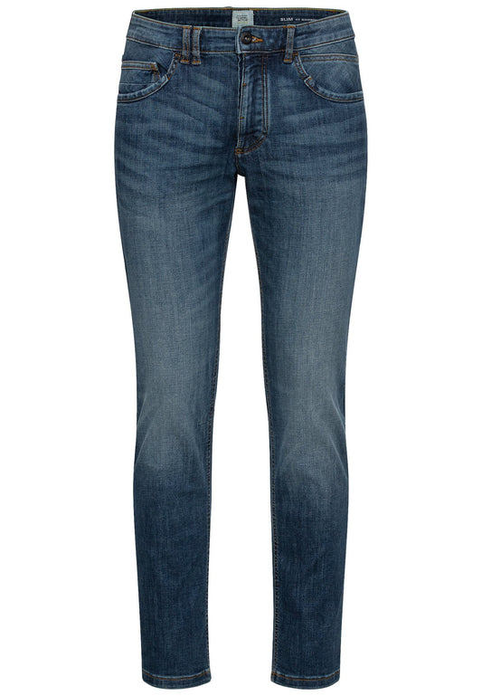 fleXXXactive© Slim Fit Jeans (Dark Indigo)
