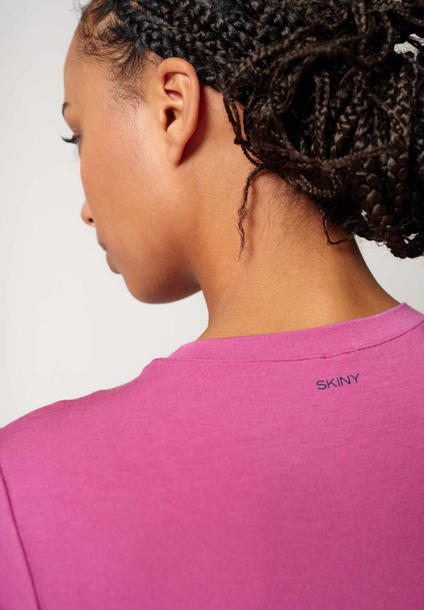 Skiny Damen Shirt kurzarm Night In Skiny 02 (Fading Berry)