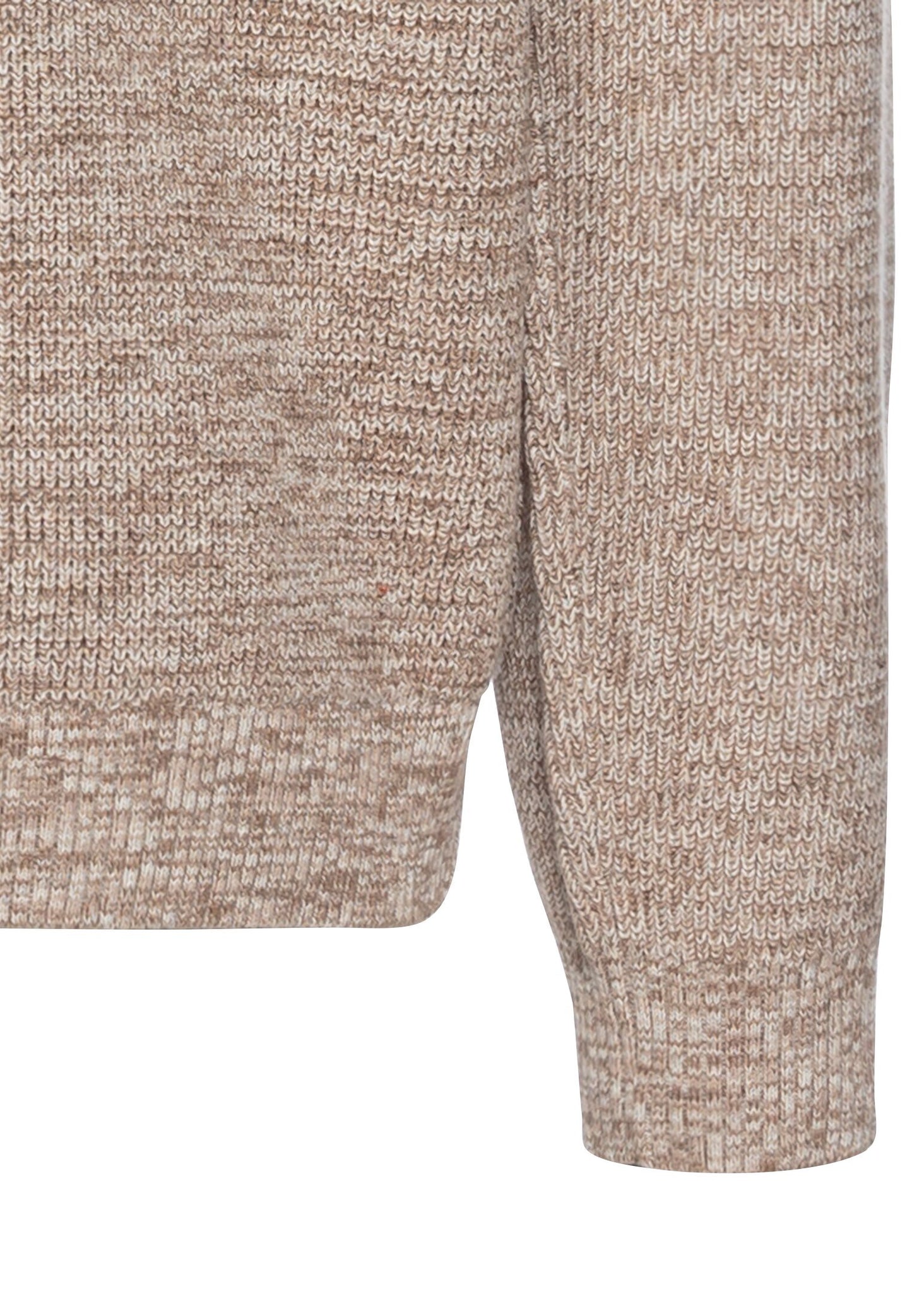 Stricktroyer aus Baumwollmix (Sand)