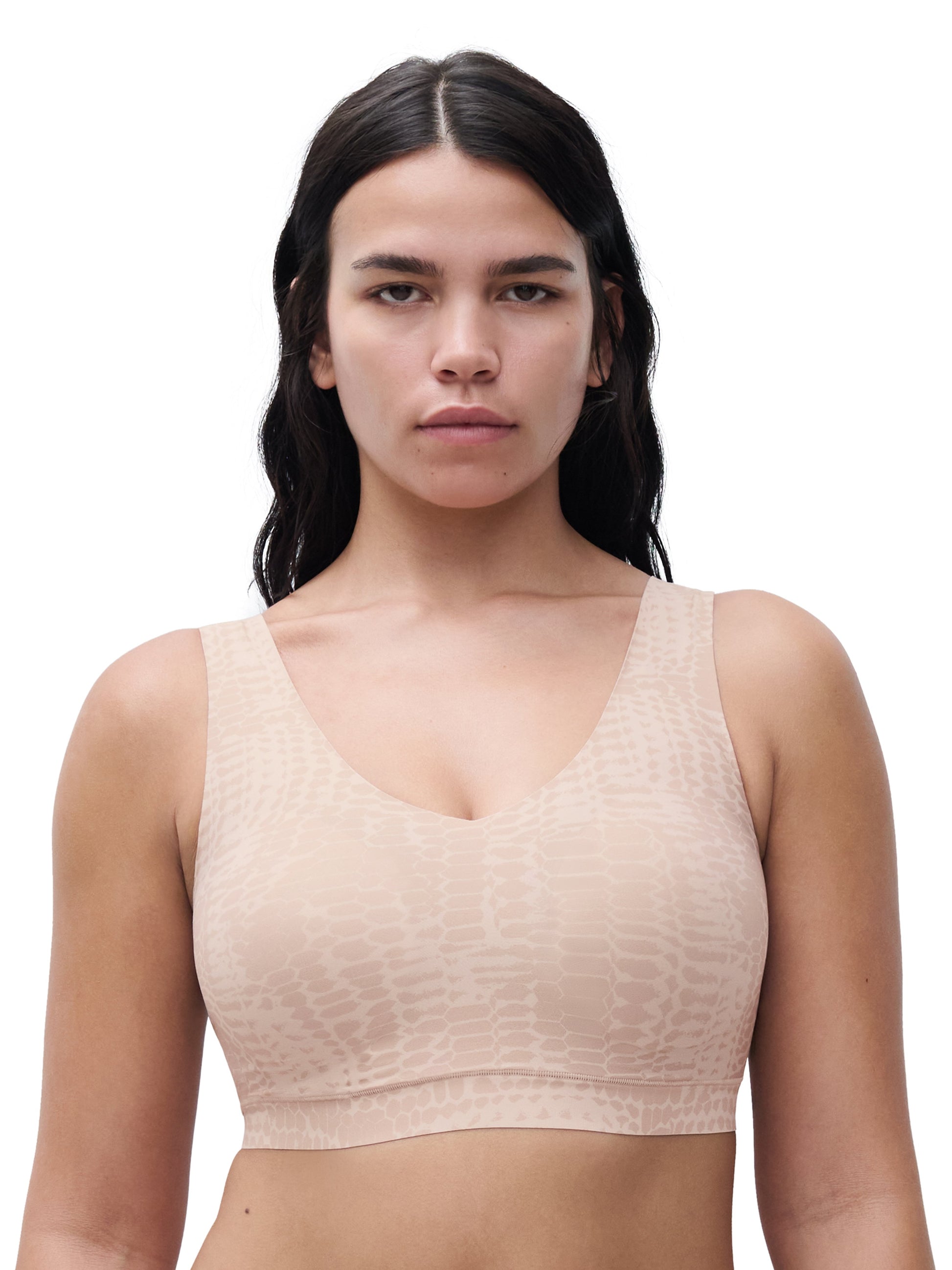 SOFTSTRETCH Bustier mit Soft Cups (Light Snake Prin)