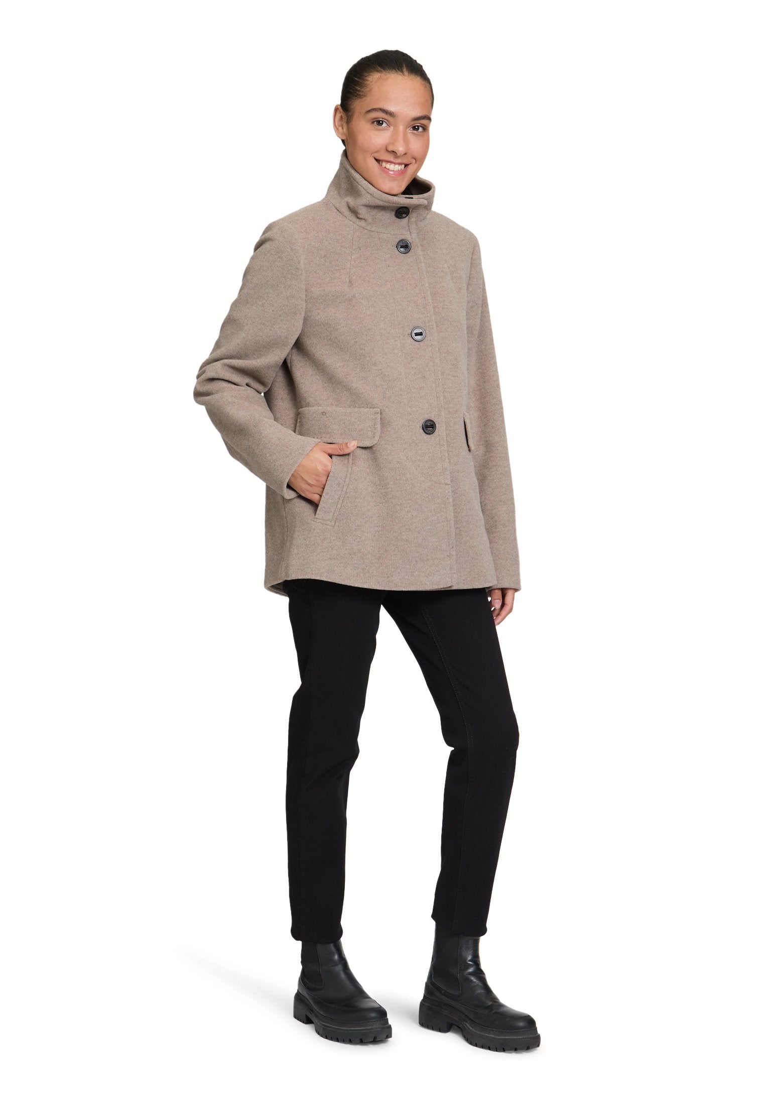 Winterjacke (Walnut Melange)