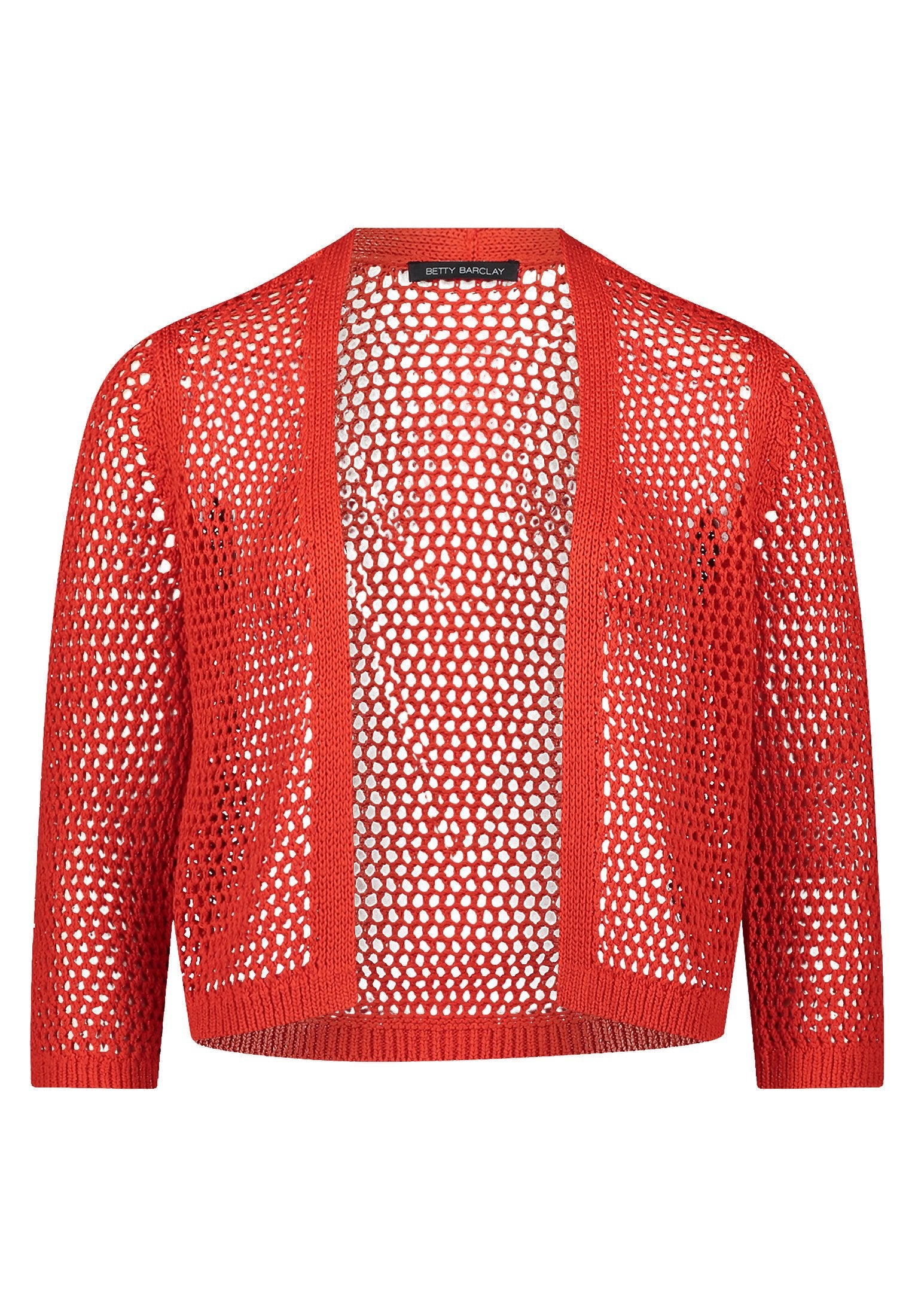 Grobstrickjacke (Hibiscus Red)
