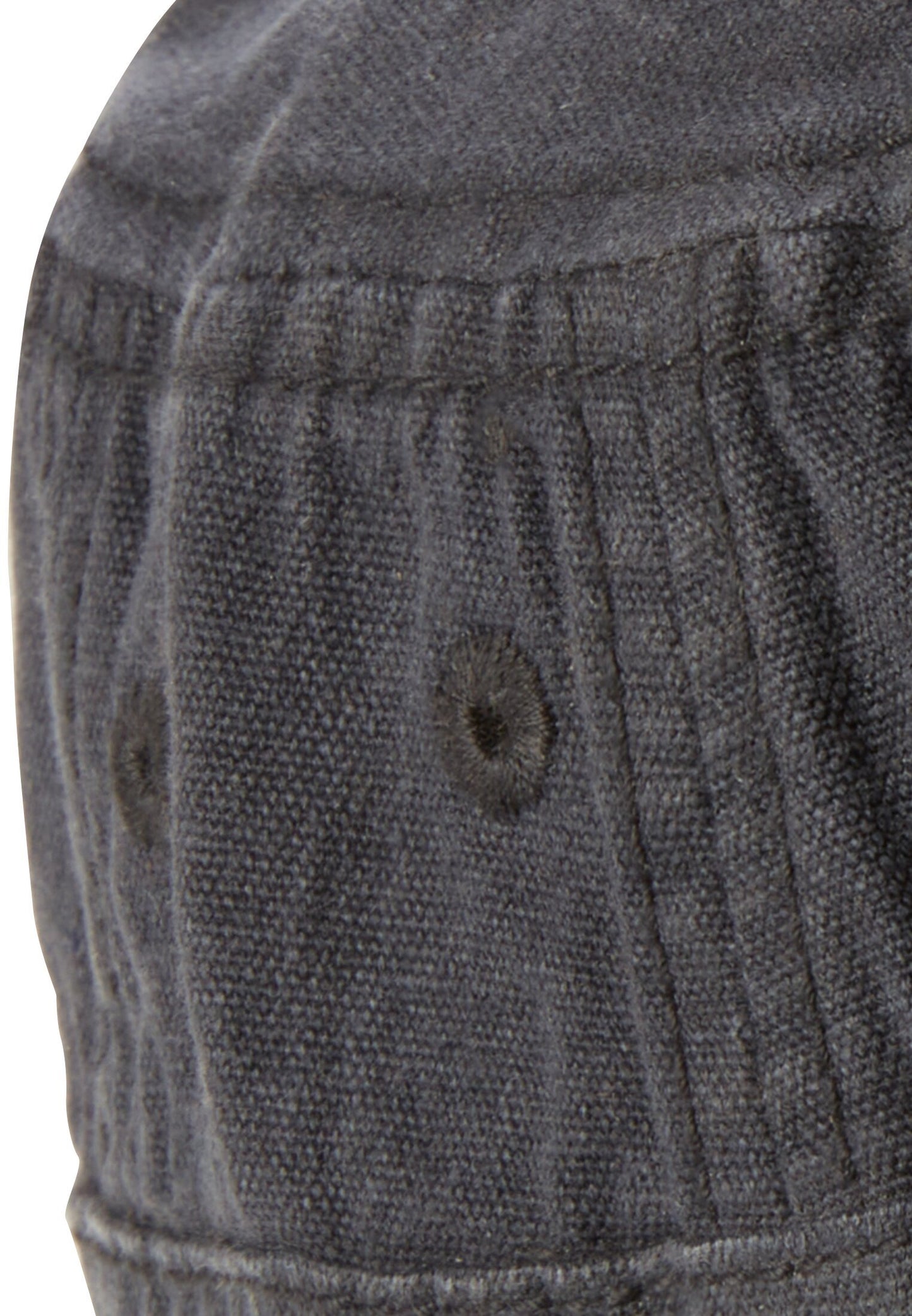 Military-Cap aus Canvas (Night Blue)