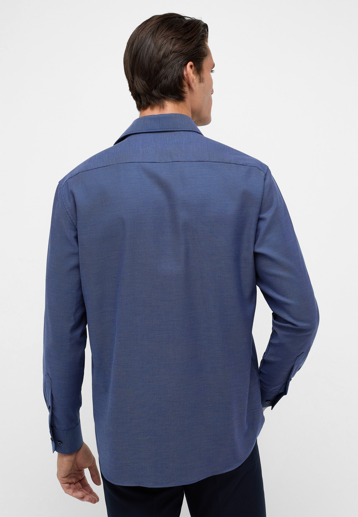 Hemd  Langarm (Blau)