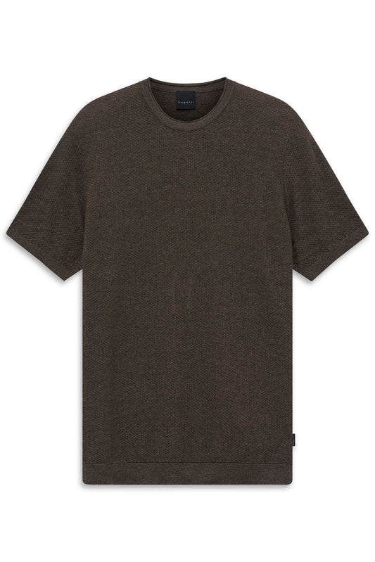 Herren T-Shirt 1/2 Arm (Braun)