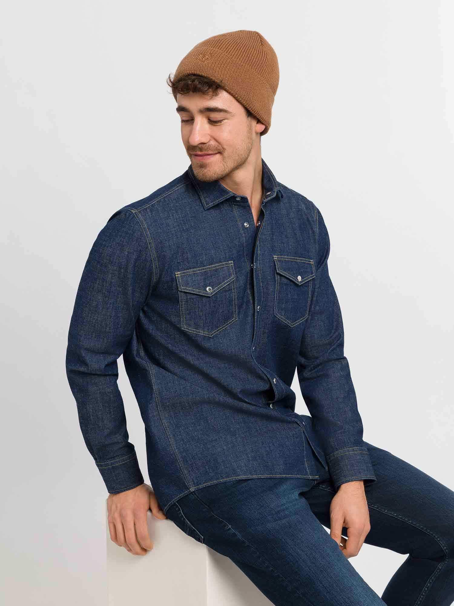 Strickmütze Polyacryl Strickmütze (Camel)