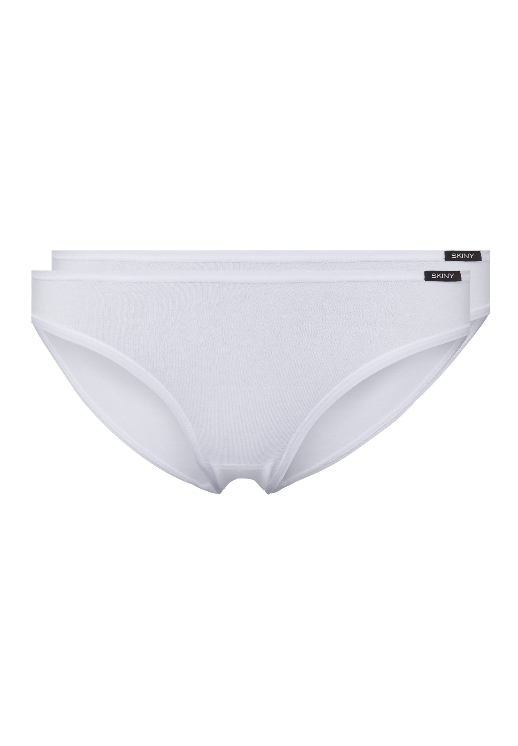 Skiny Damen Rio Slip Doppelpack Cotton Advantage (White)