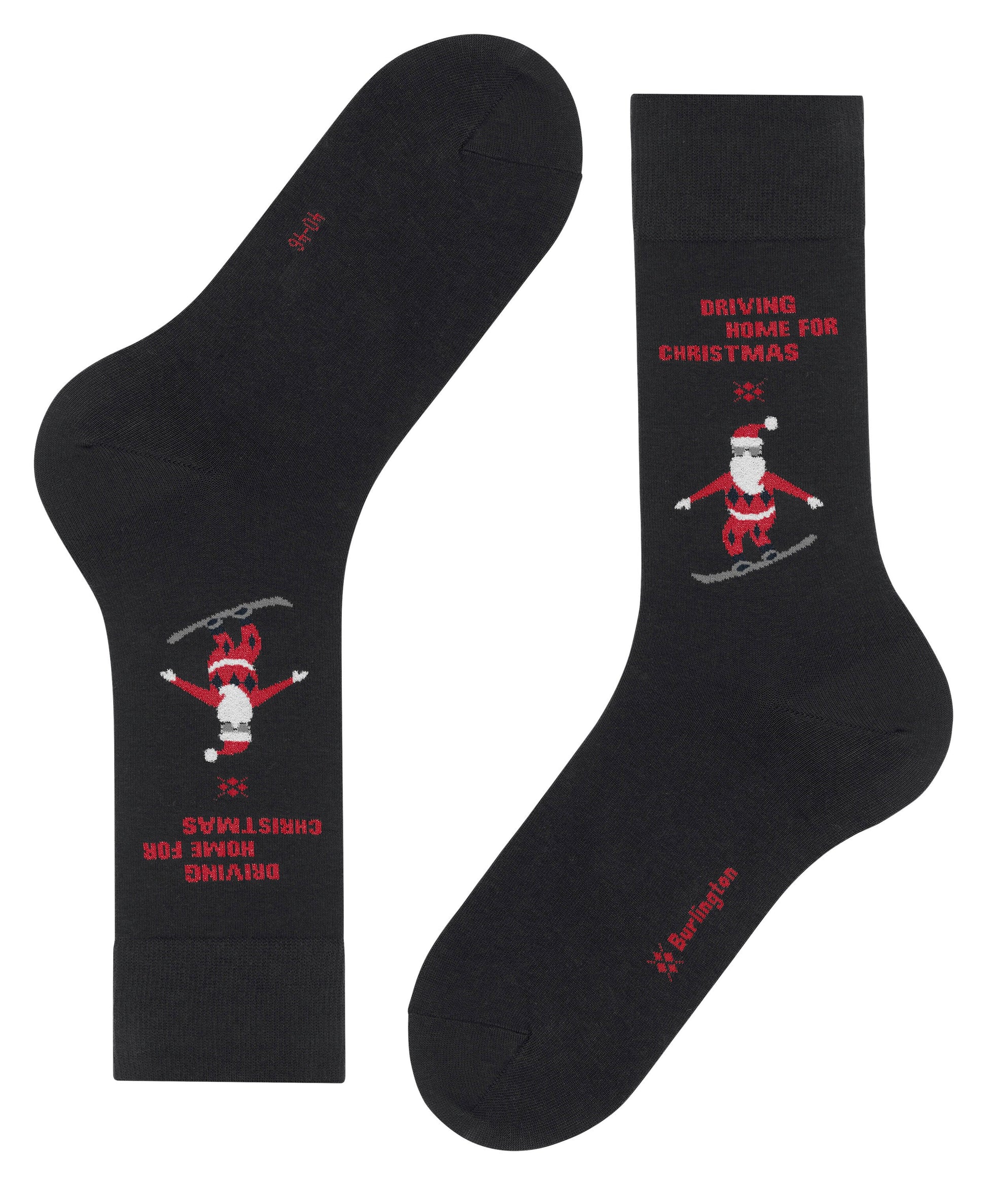 Burlington Snowboarding Santa Herren (Black)