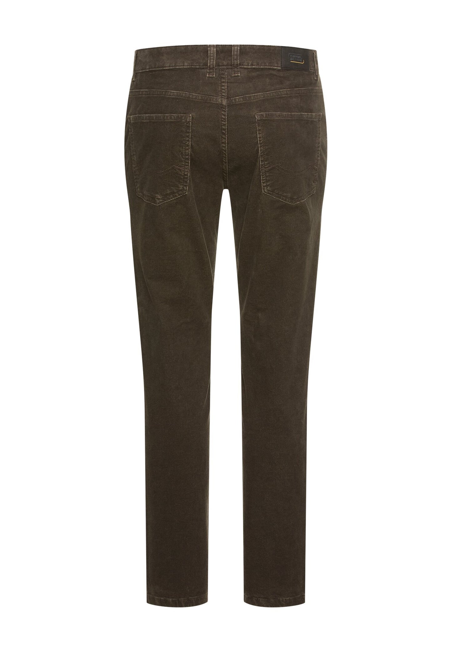 5-Pkt Regular Fit Hose aus Baumwollmix (Dark Brown)