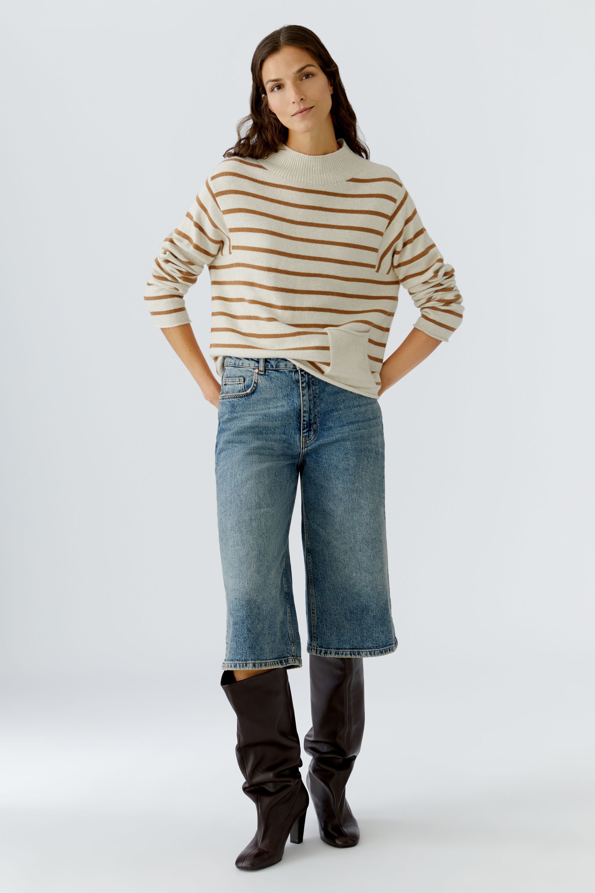 Pullover (Offwhite Camel)