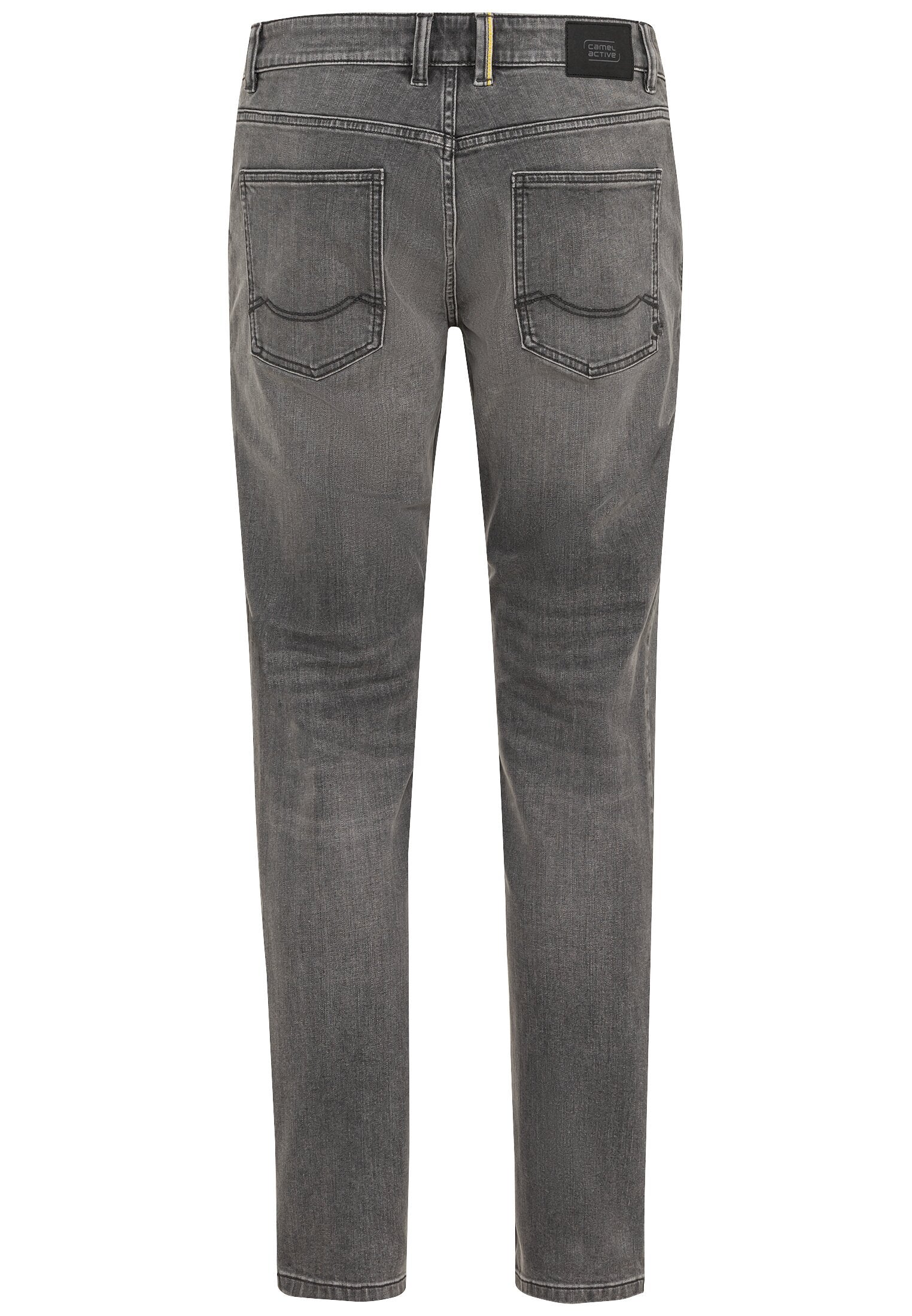 Regular Fit fleXXXactive® 5-Pocket Jeans (Graphite Gray)