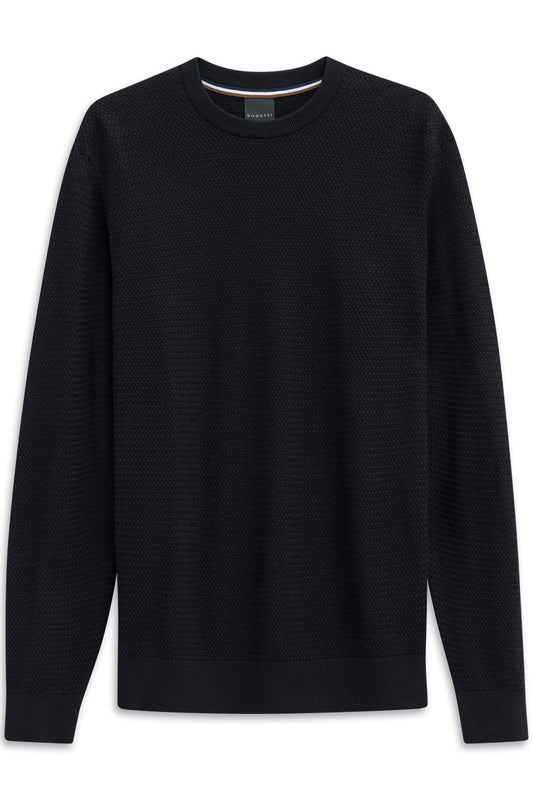 Herren Pullover 1/1 Arm (Marine)