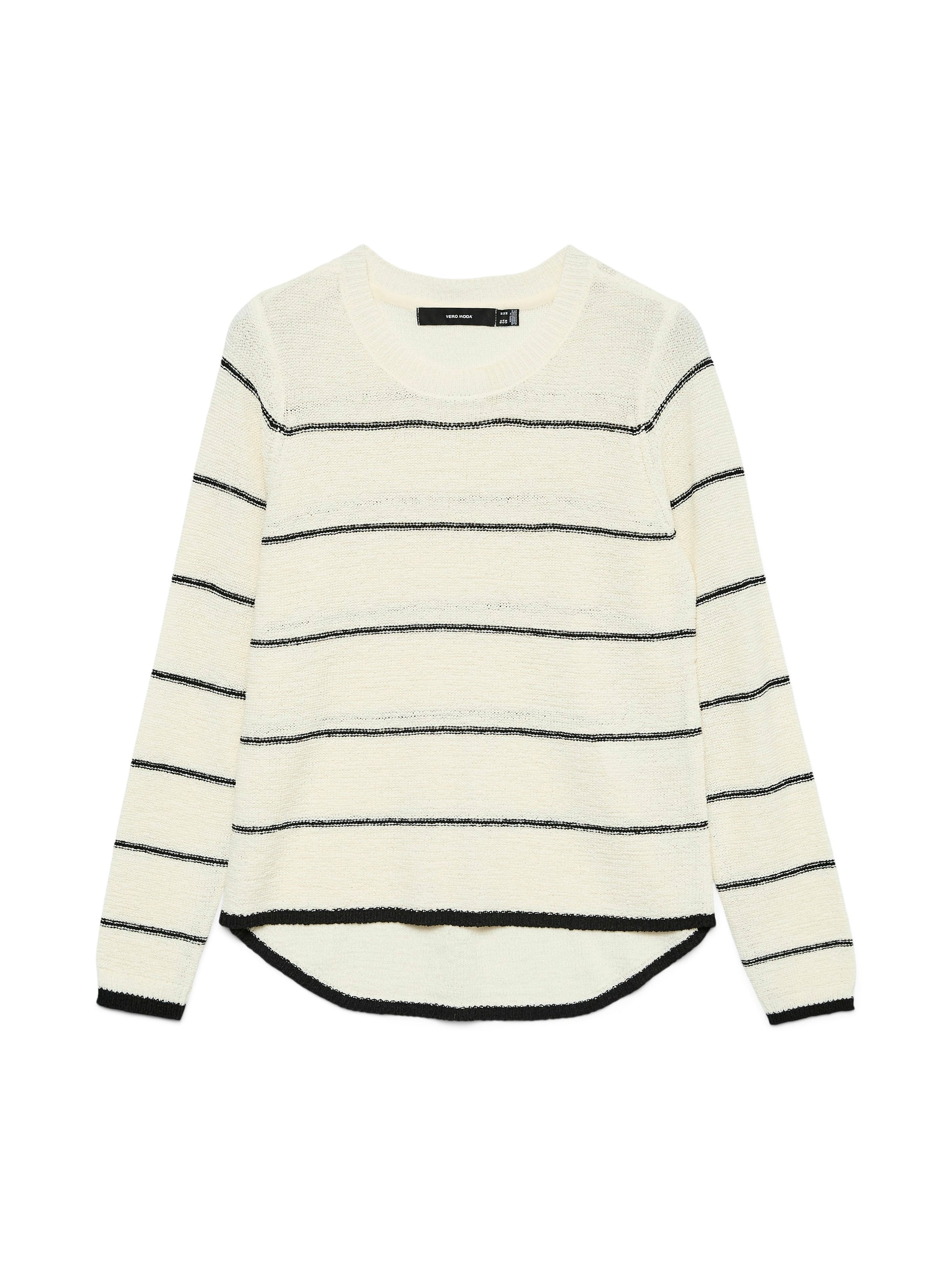 Vmnuevocharity Ls O-neck Pull Boo Ent (Birch/w. B)
