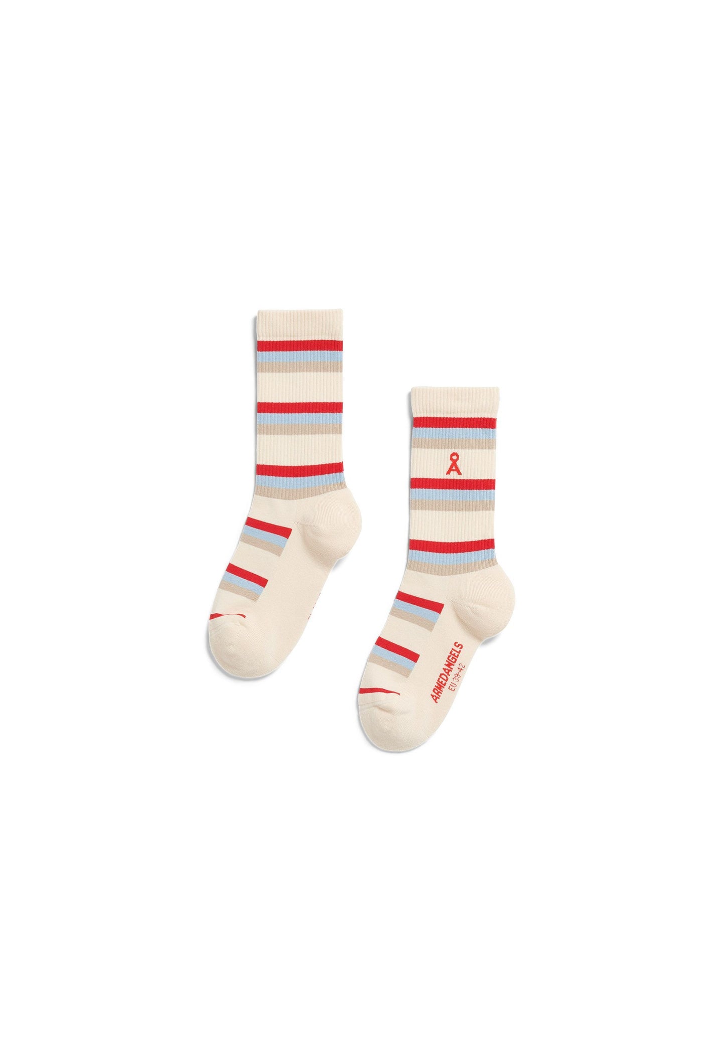 Stripe Socks W (Oatmilk)