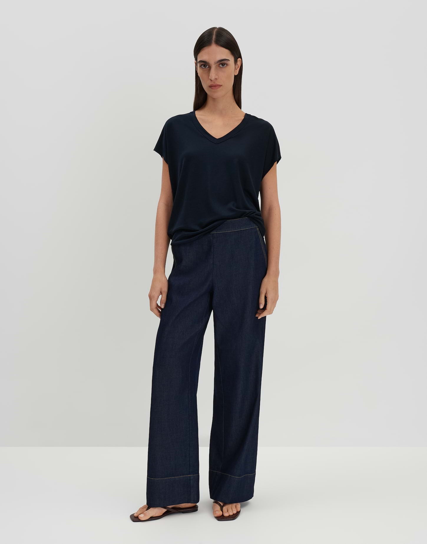 Kanja vneck (Ocean)