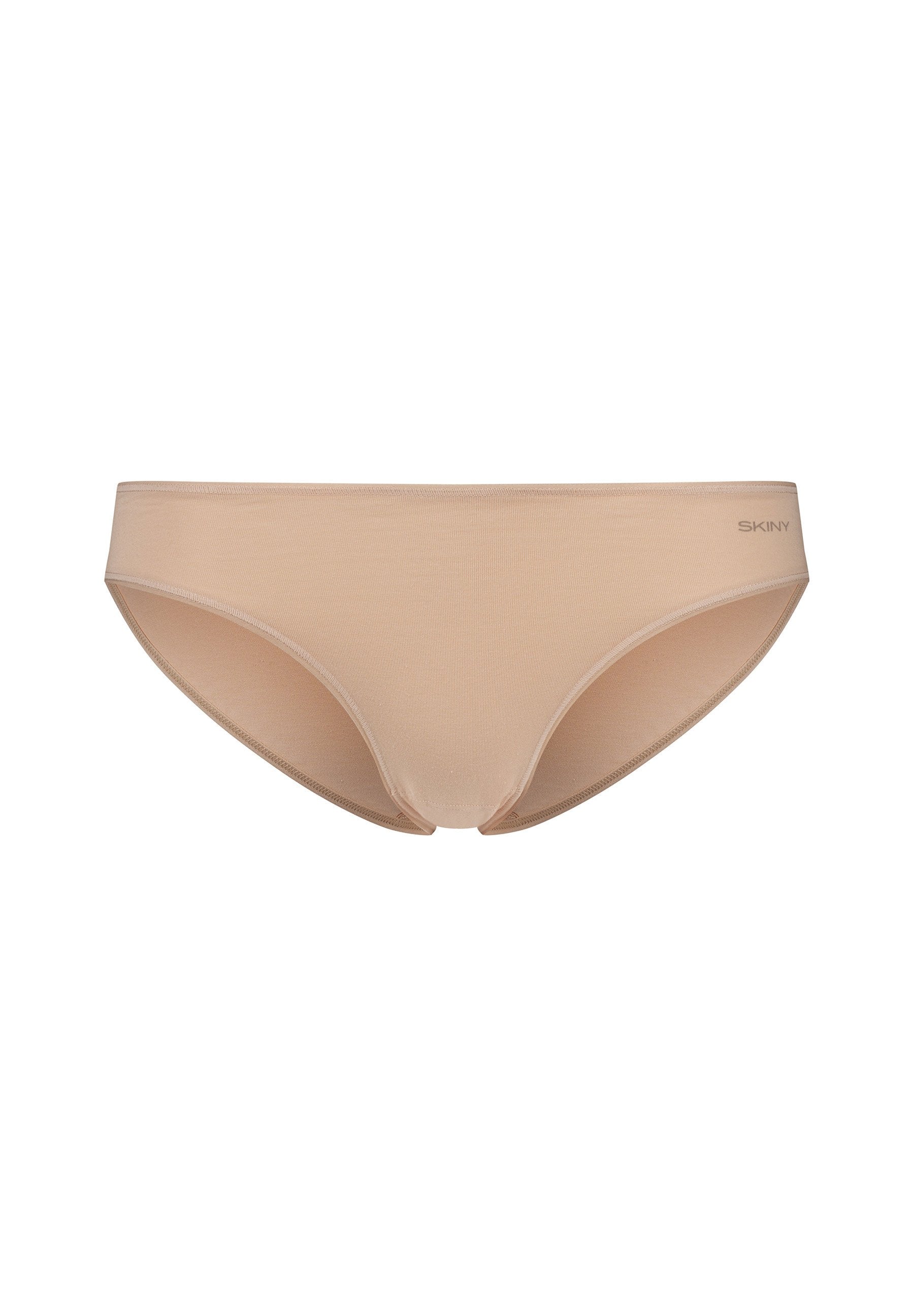 Skiny Damen Rio Slip Doppelpack SKINY ADVANTAGE Cotton Stretch (Beige)