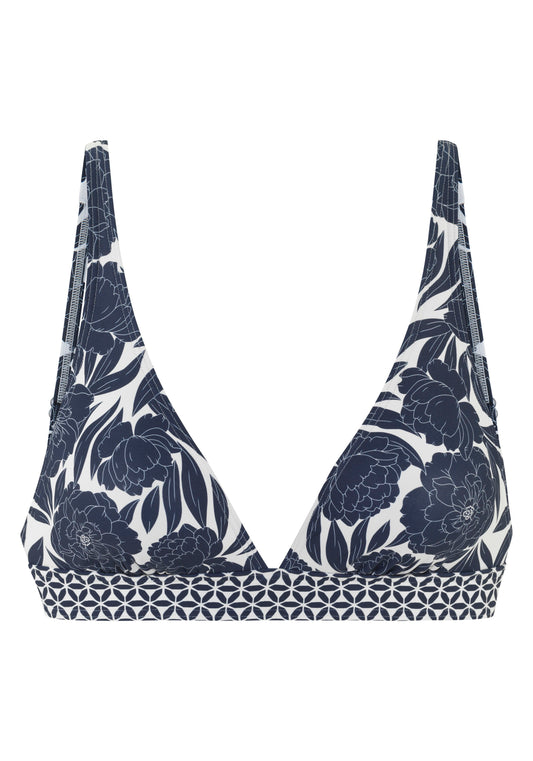 Sunseeker LM Triangel-Top (Navy-print)