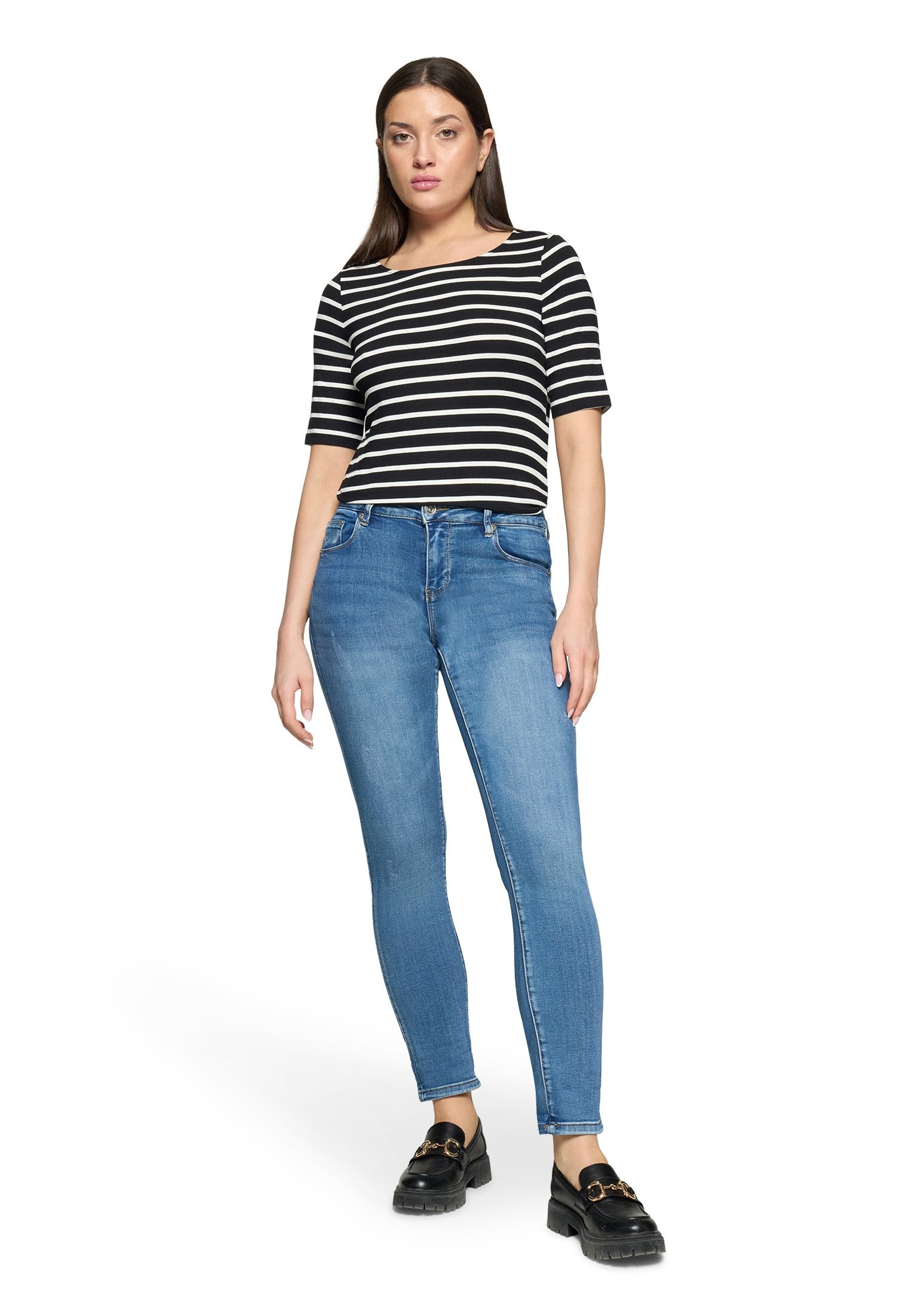 Basic-Jeans (Middle Blue Den)