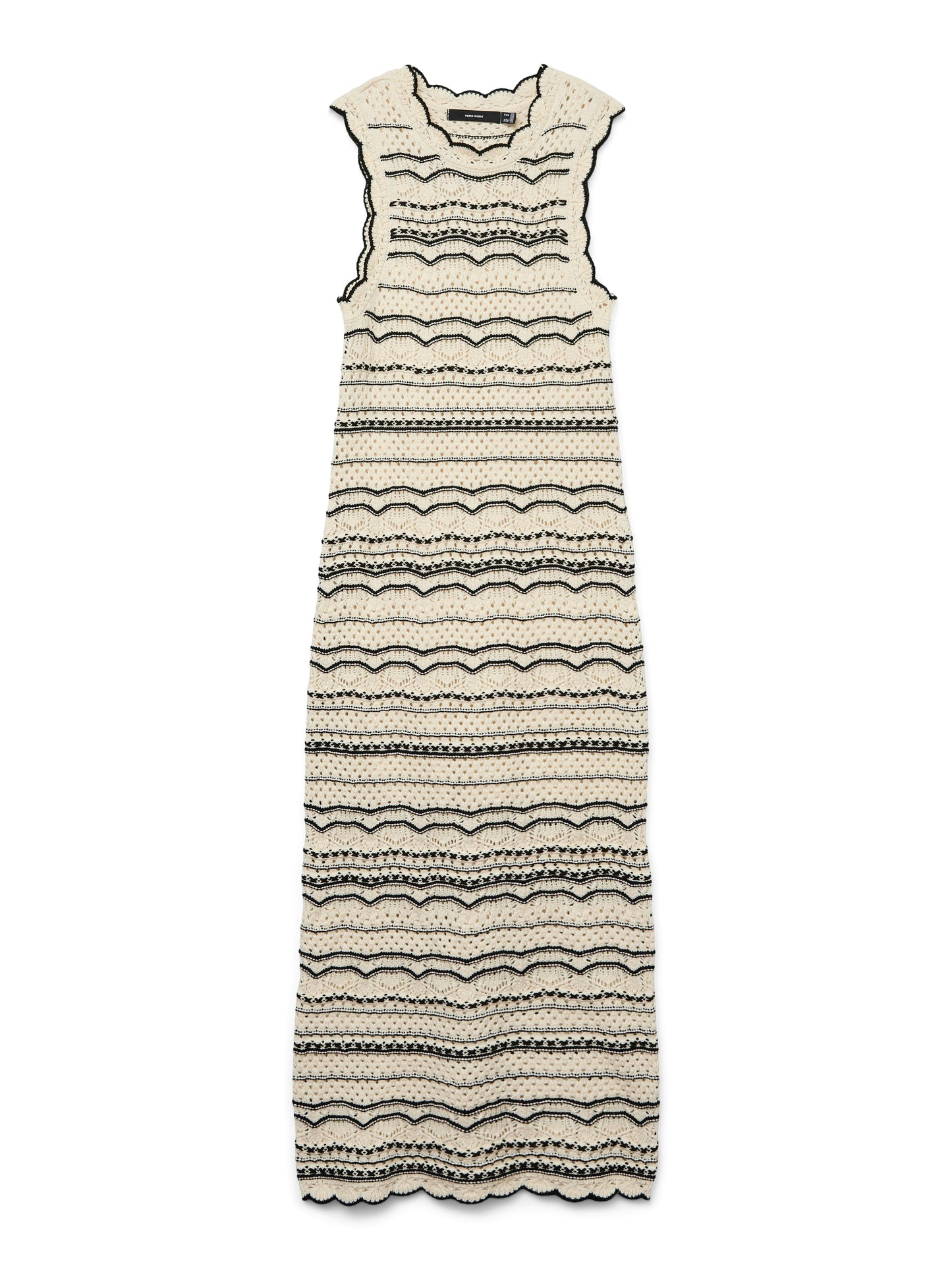 Vmmadeira Sl O-neck Maxi Dress Se (Birch/w. B)