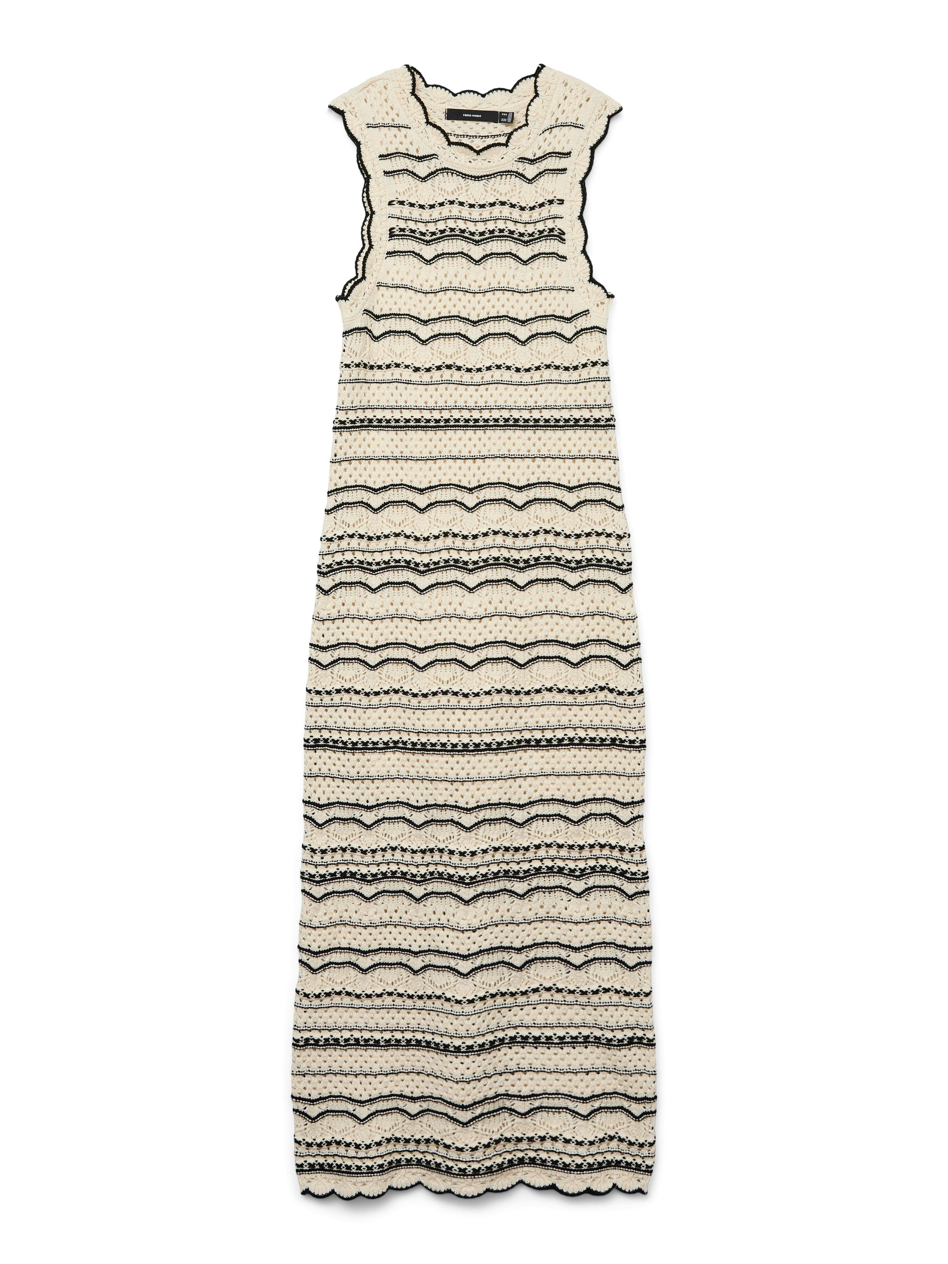 Vmmadeira Sl O-neck Maxi Dress Se (Birch/w. B)