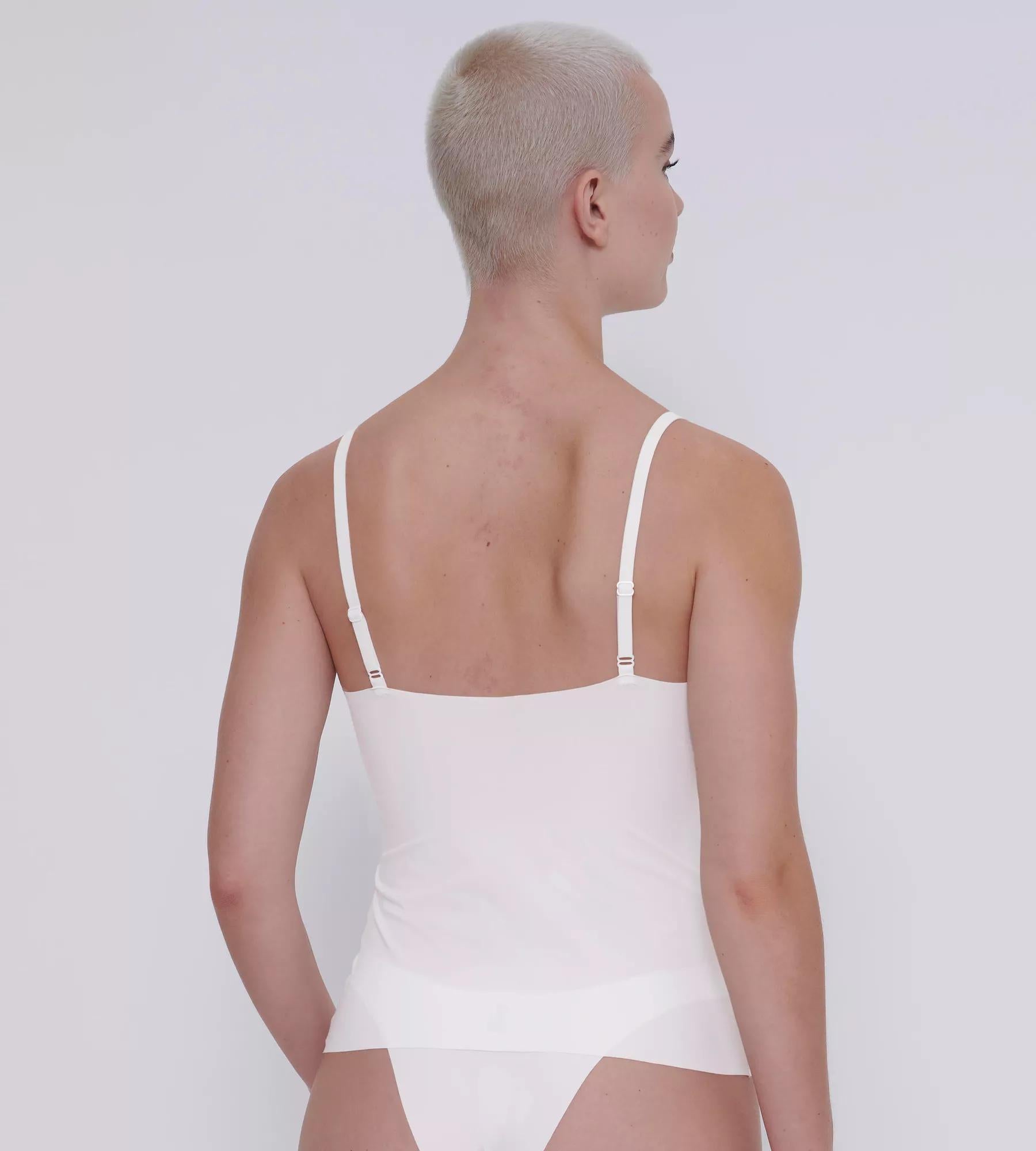 sloggi ZERO Feel 2.0 Spaghetti Top (00gz Silk White)