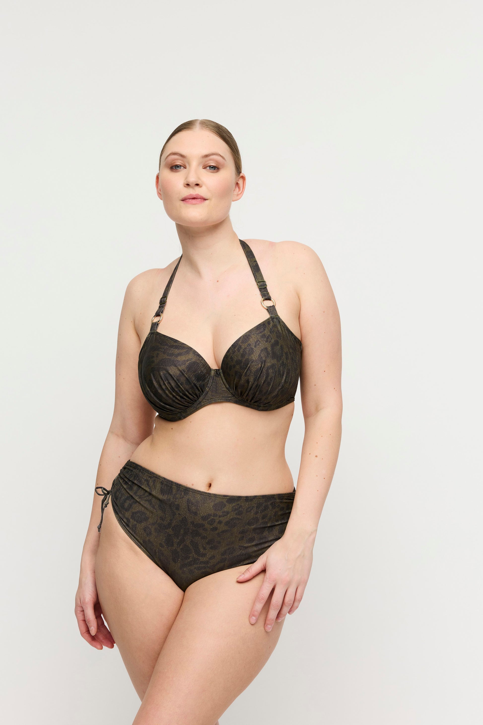 RATJADA jungle jaguar Bikini Taillenslip m. Schnur (Jur)