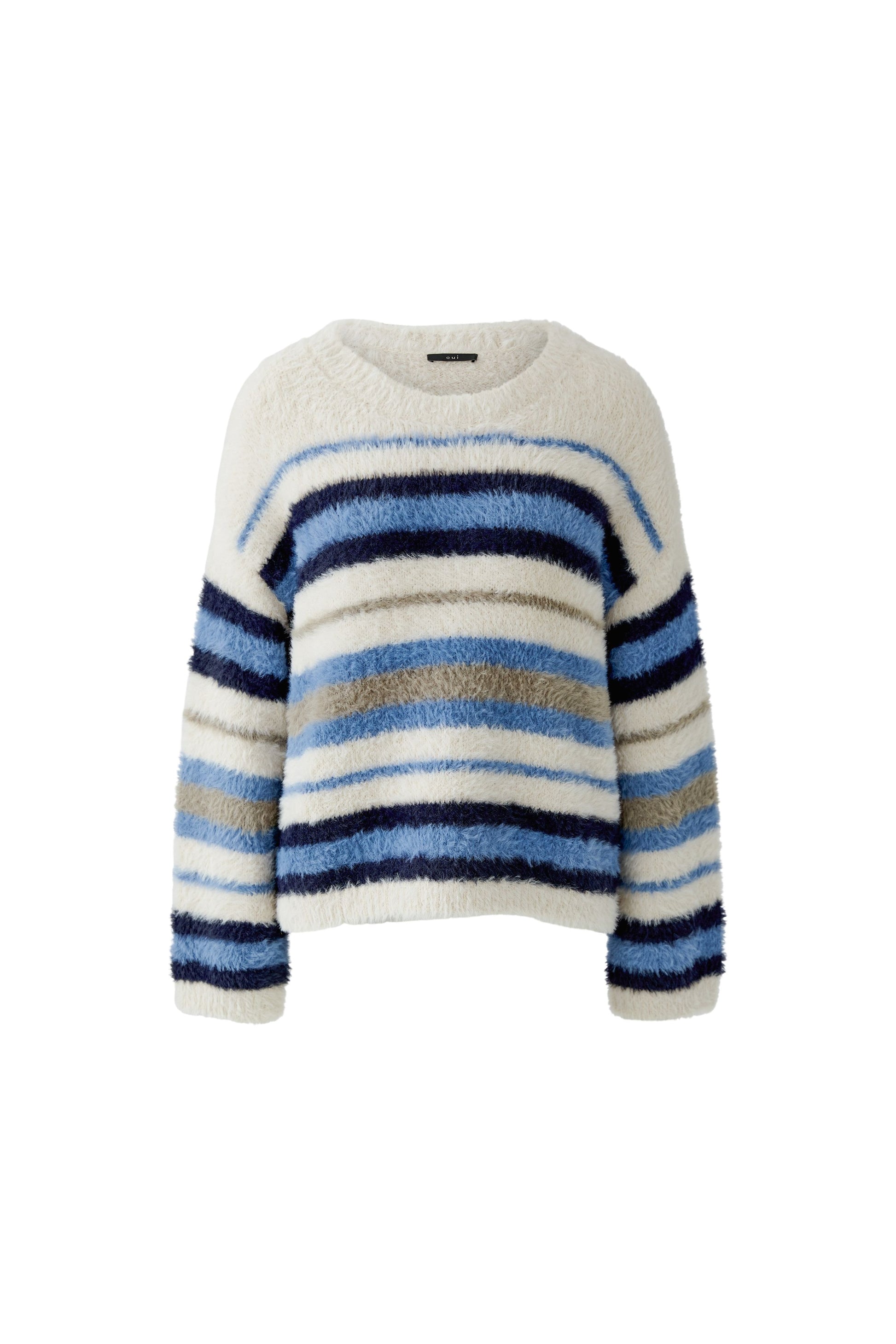 Pullover (White Blue)