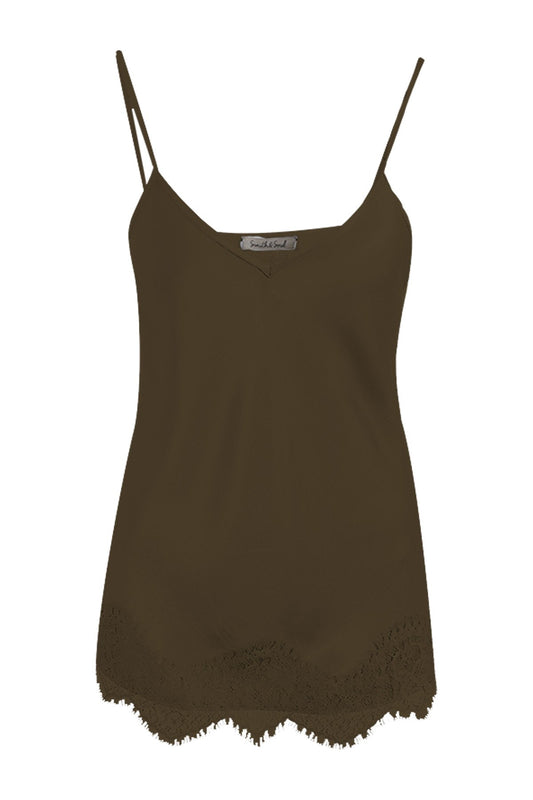 Lace Top (Olive)