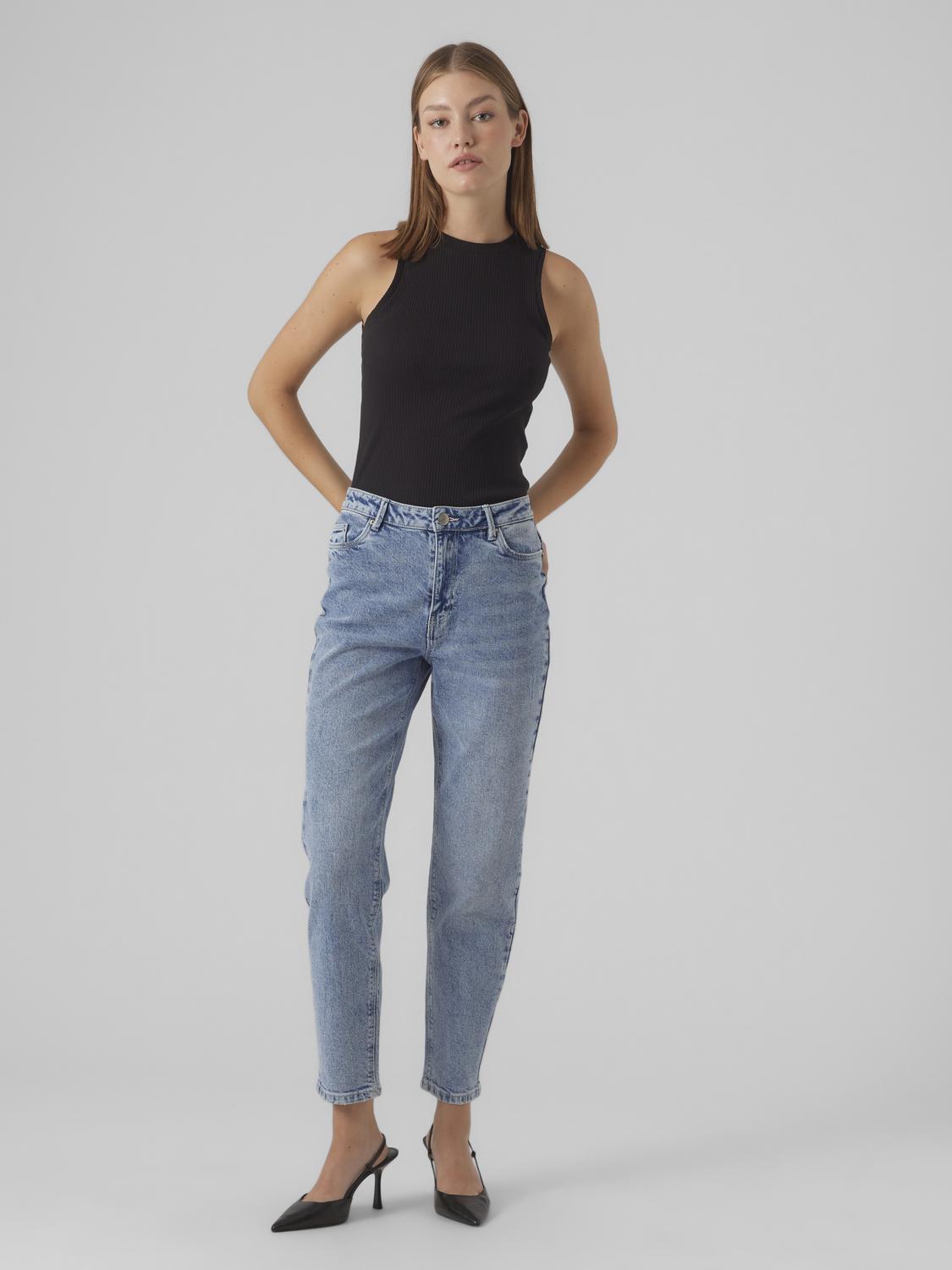 Vmlinda Hr Mom Jeans Gu3184 Ga Noos (Light Blue De)