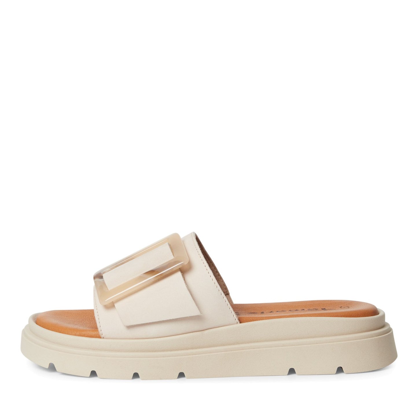 Pantolette (Ivory Nubuc)